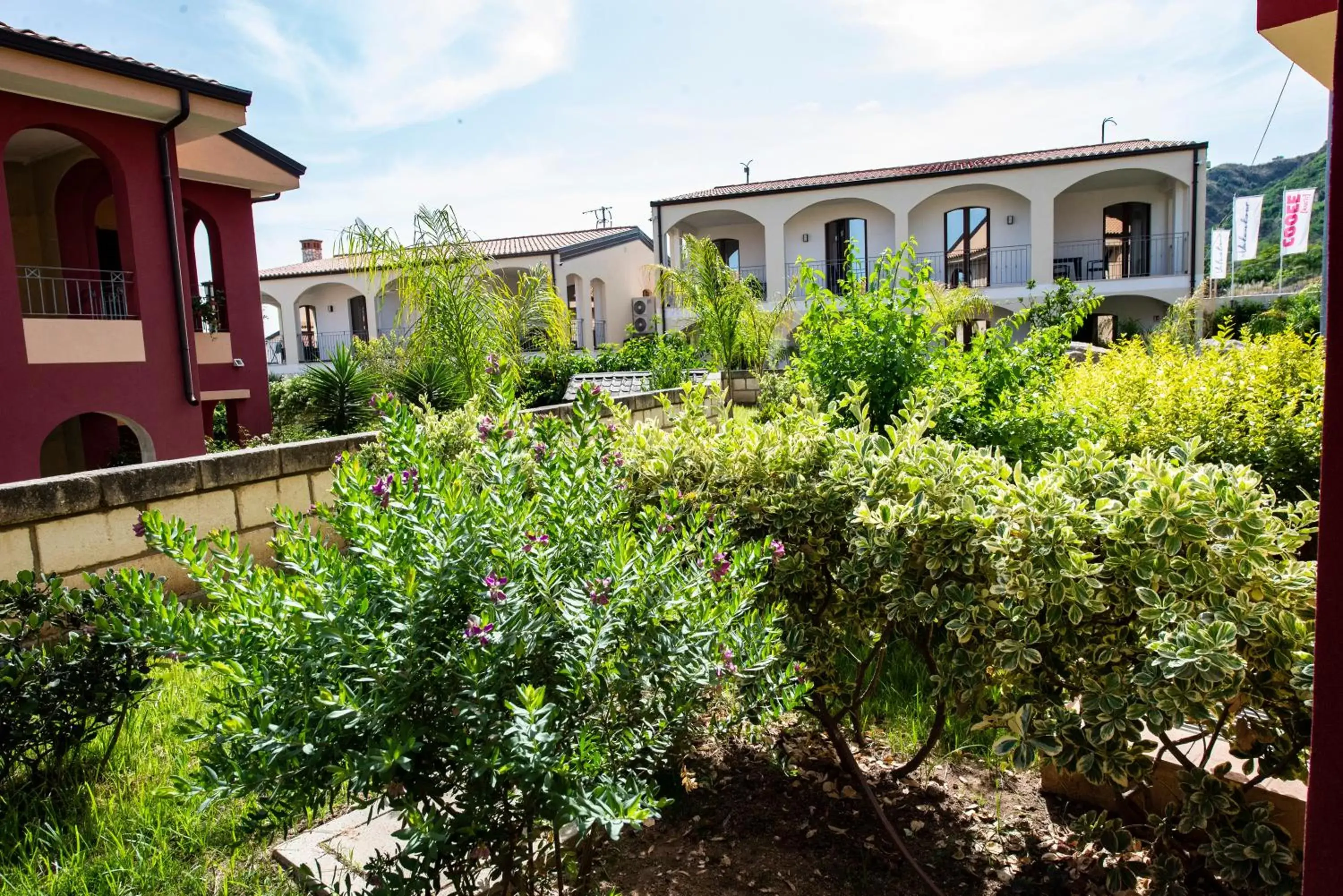 Garden view in Aether Suites Tropea - Free Private Parking Garden view in Aether Suites Tropea - Free Private Parking