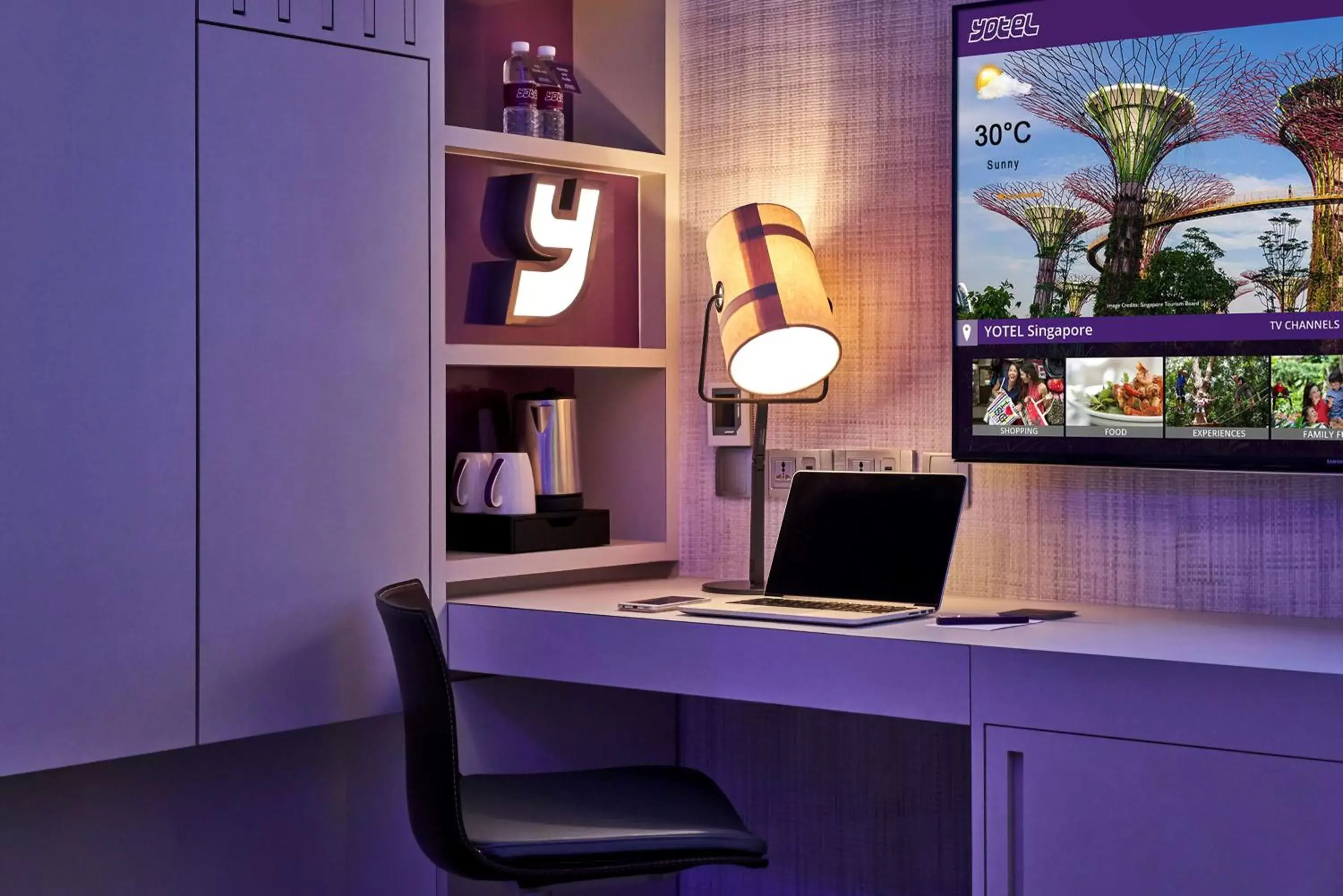 TV and multimedia, TV/Entertainment Center in YOTEL Singapore Orchard Road