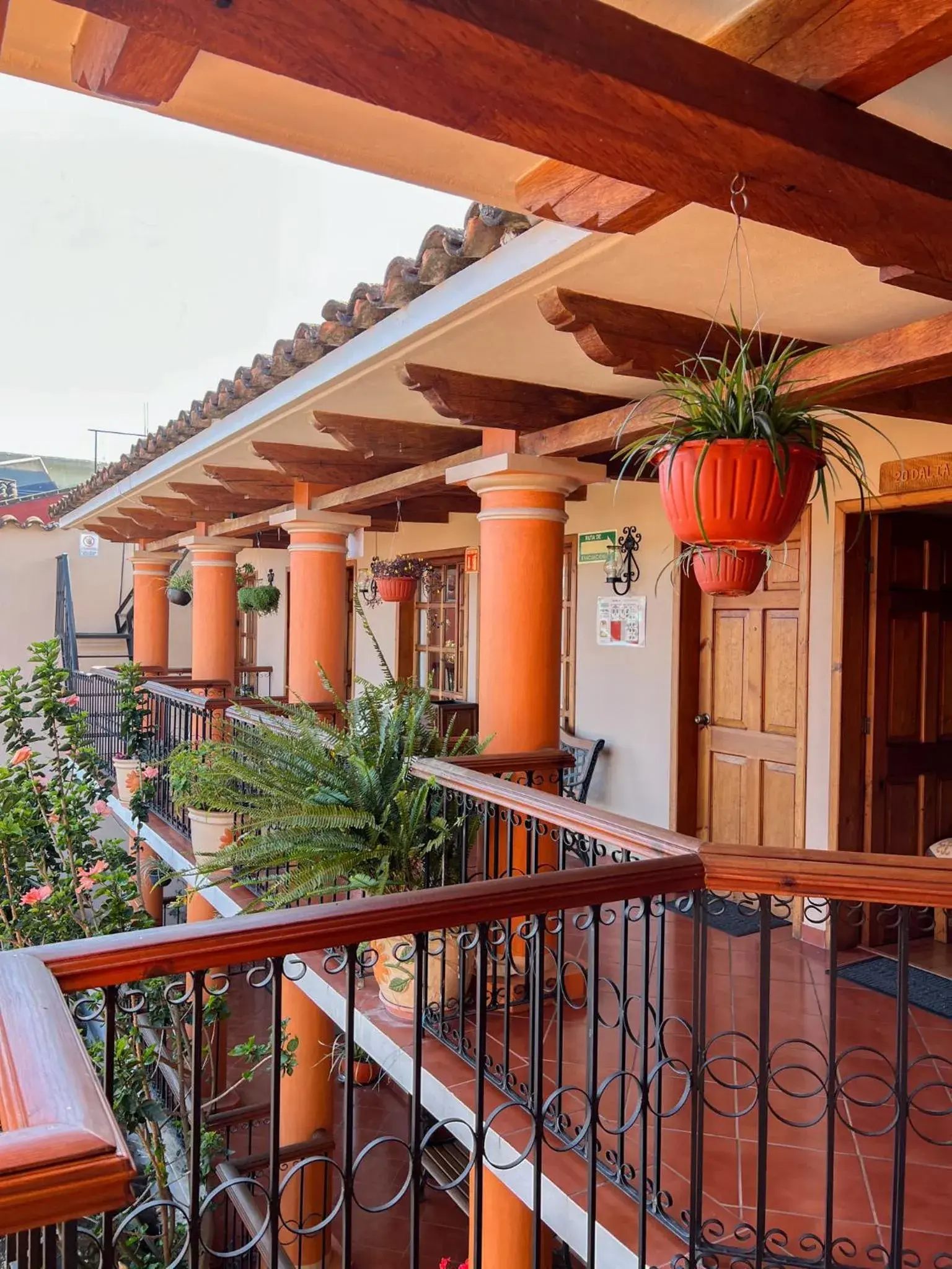 Seating area in Hotel La Casa de Mamá