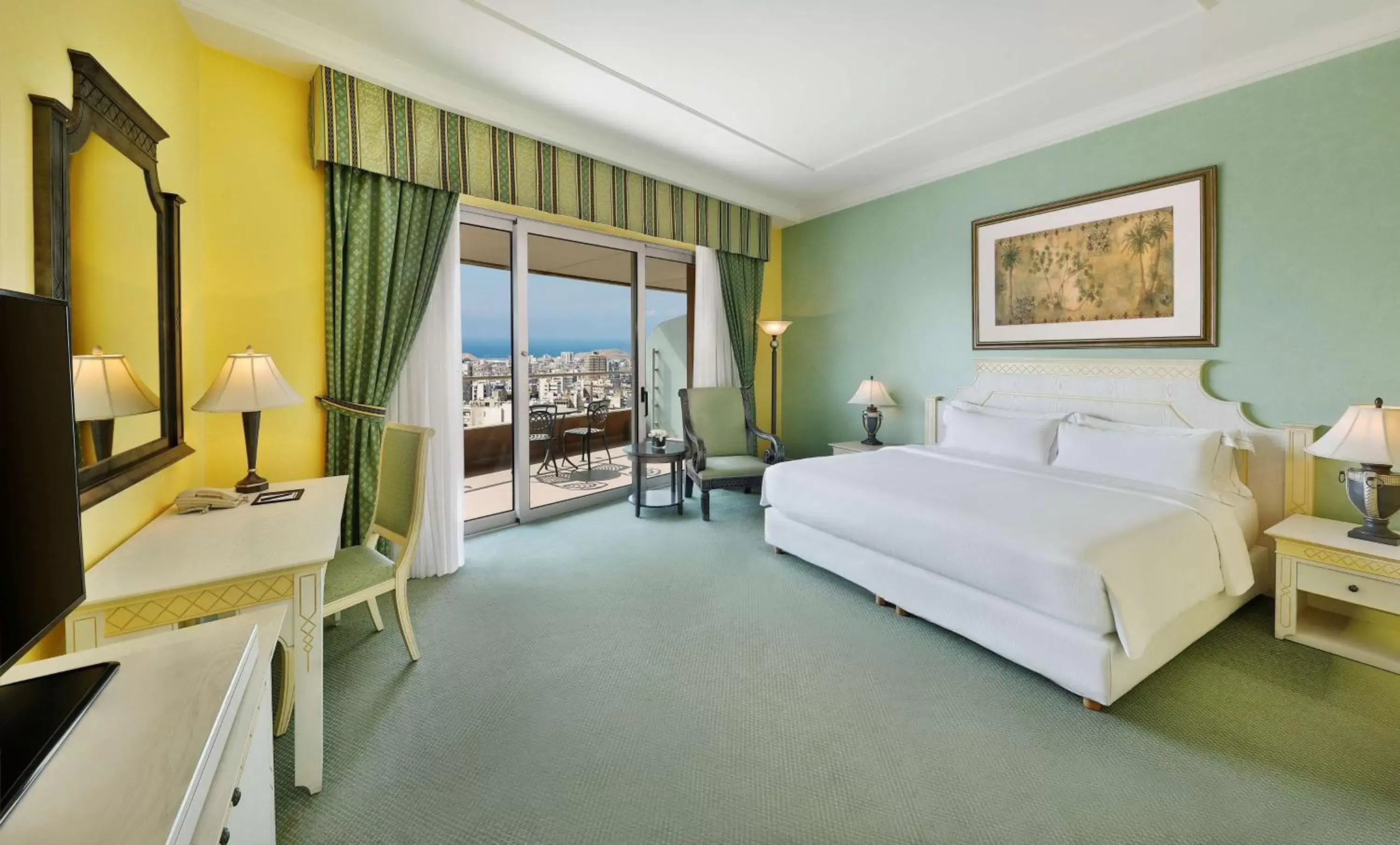 Bedroom in Hilton Beirut Habtoor Grand Hotel