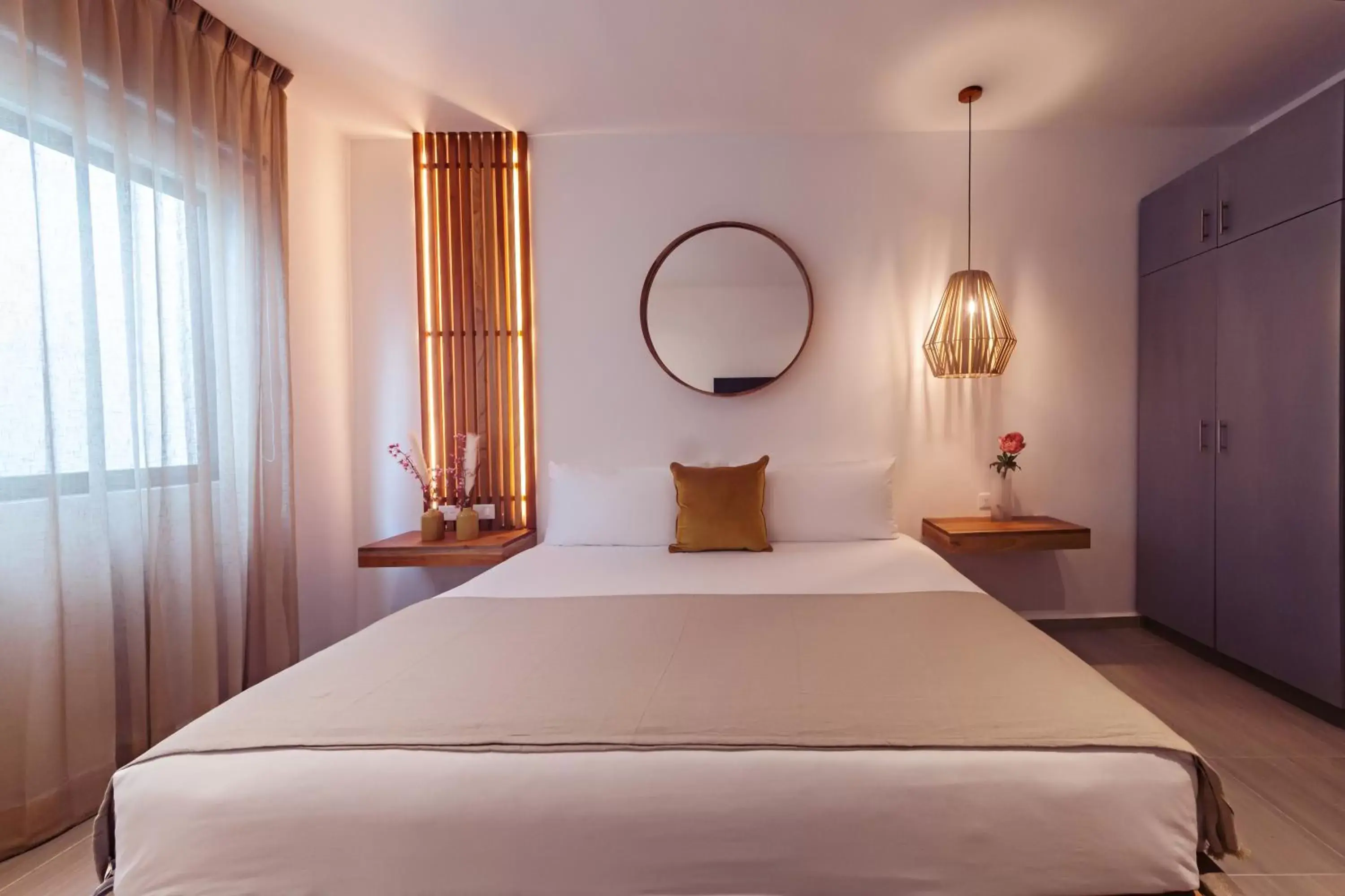 Bed in Balkon Boutique Hotel