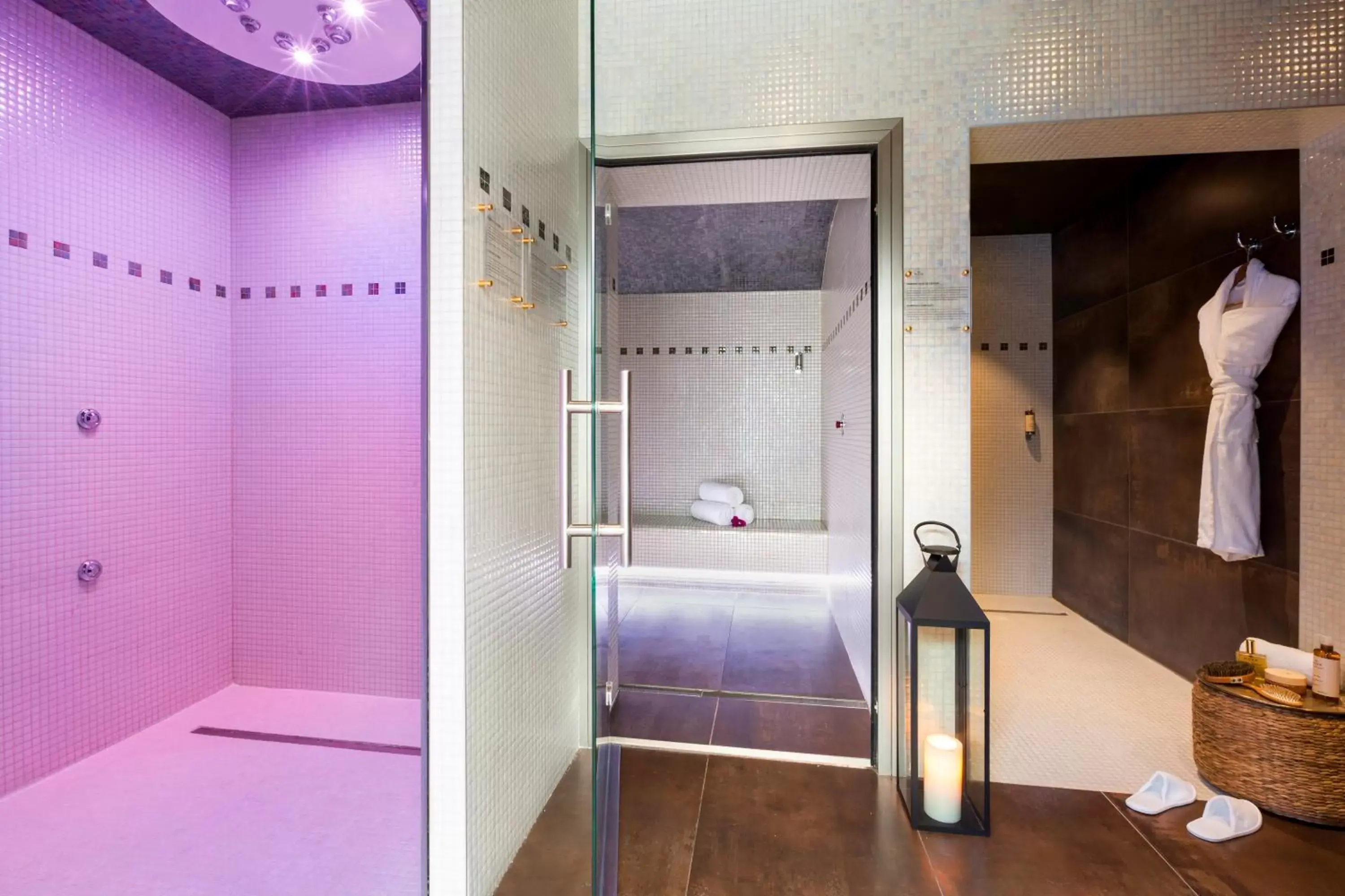 Shower, Bathroom in Best Western Premier de La Poste & Spa