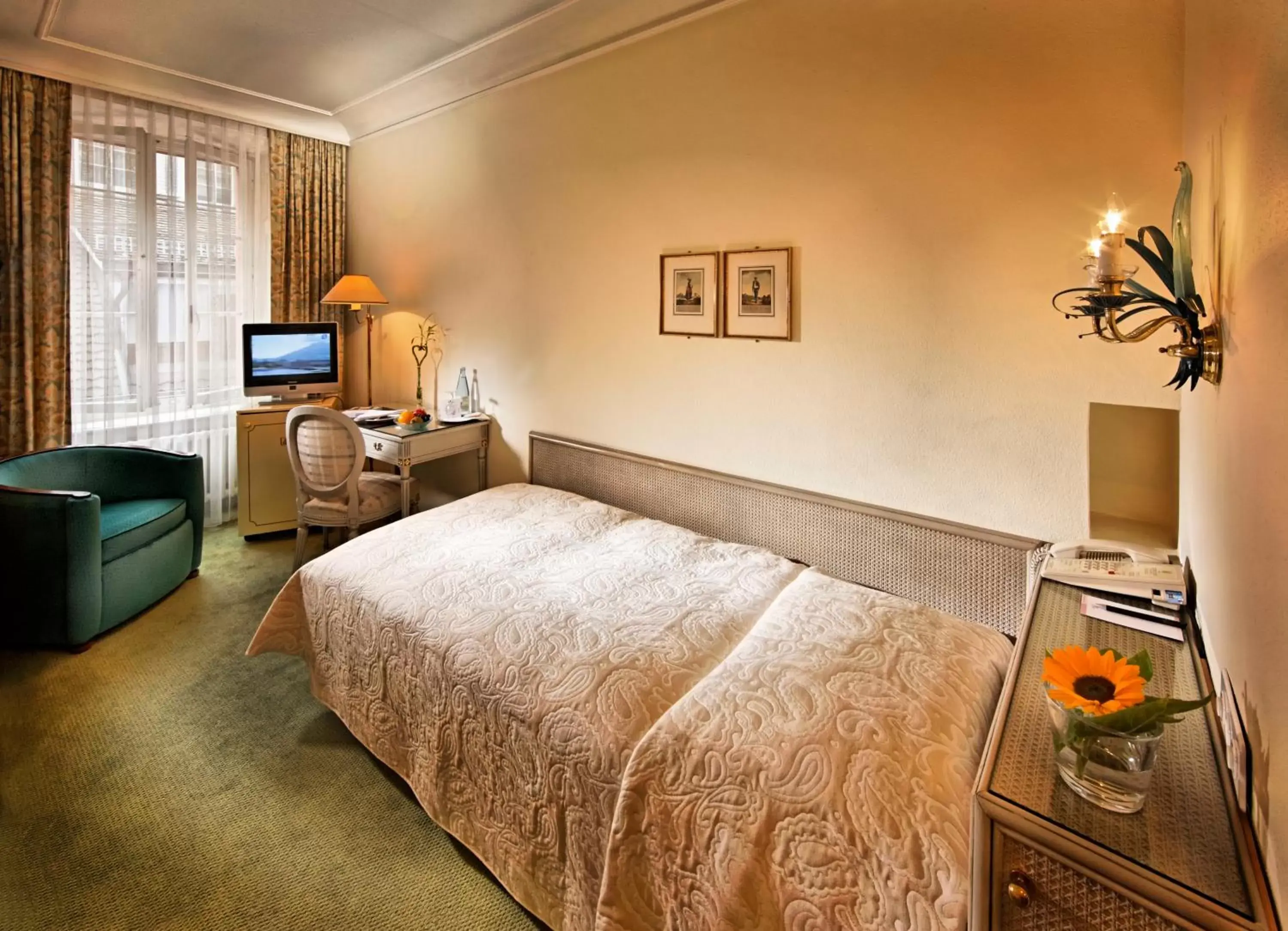 Economy Single Room in Romantik Hotel Wilden Mann Luzern