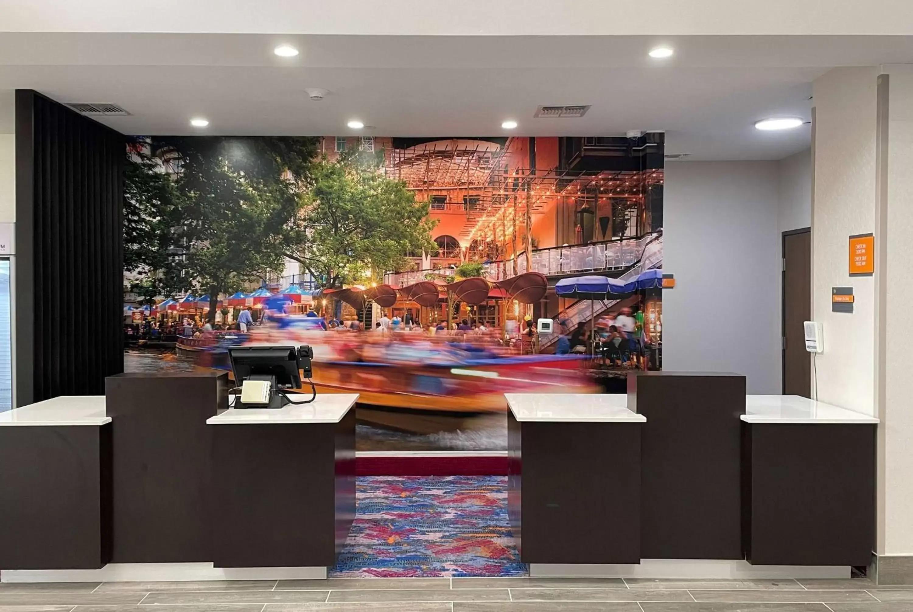 Lobby or reception in La Quinta Inn and Suites by Wyndham - Schertz Lobby or reception in La Quinta Inn and Suites by Wyndham - Schertz