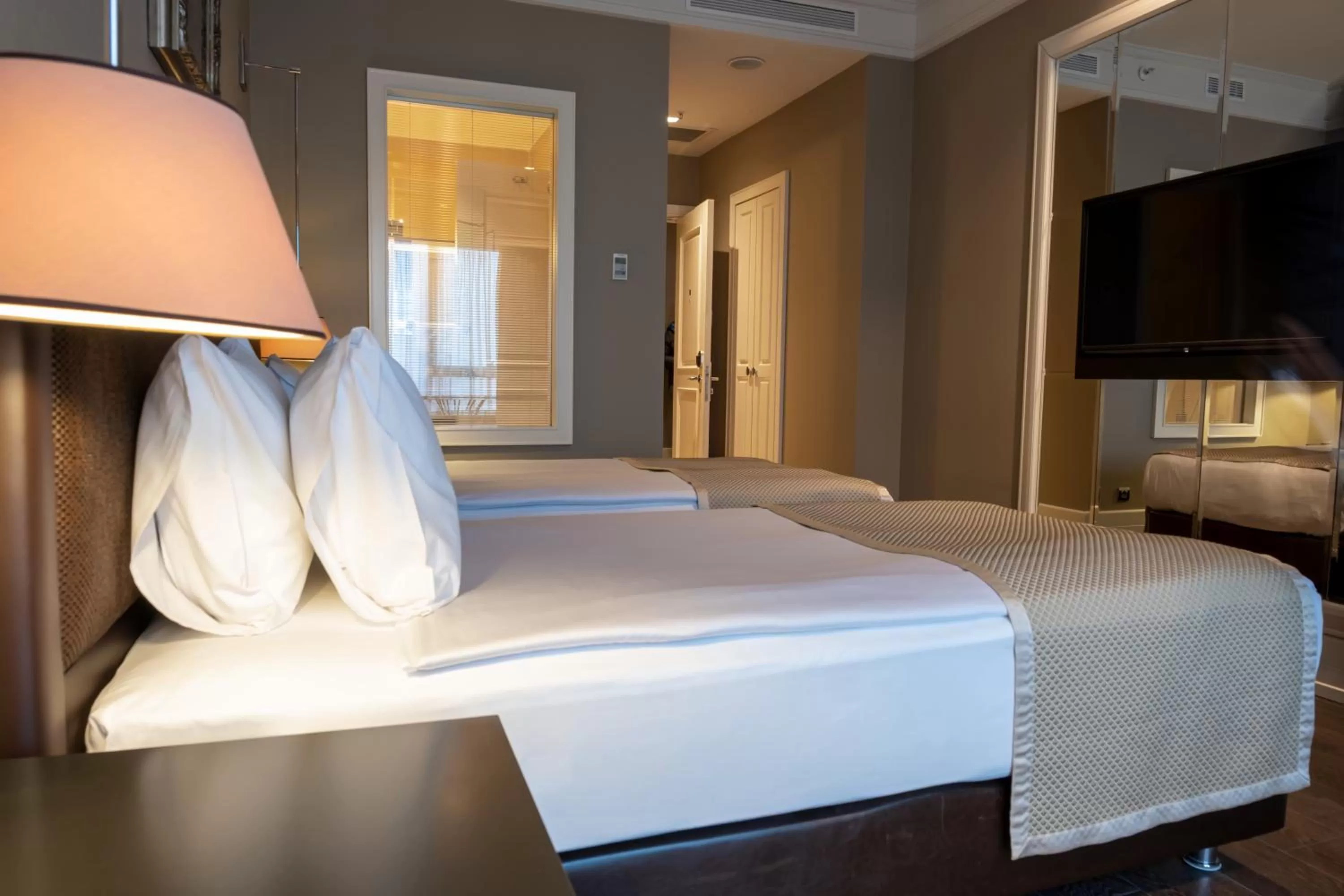 Bed in Windsor Hotel & Convention Center Istanbul