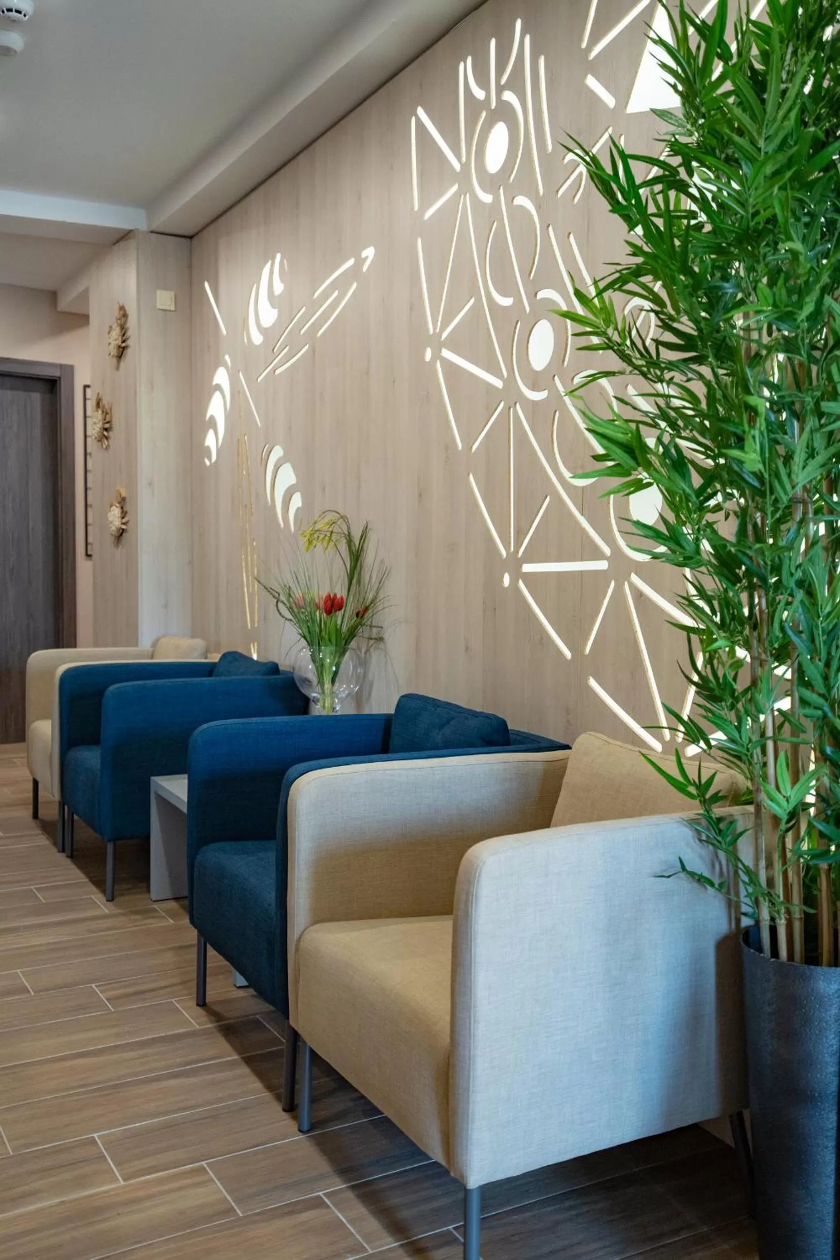 Seating area in Bed&Breakfast Novalis