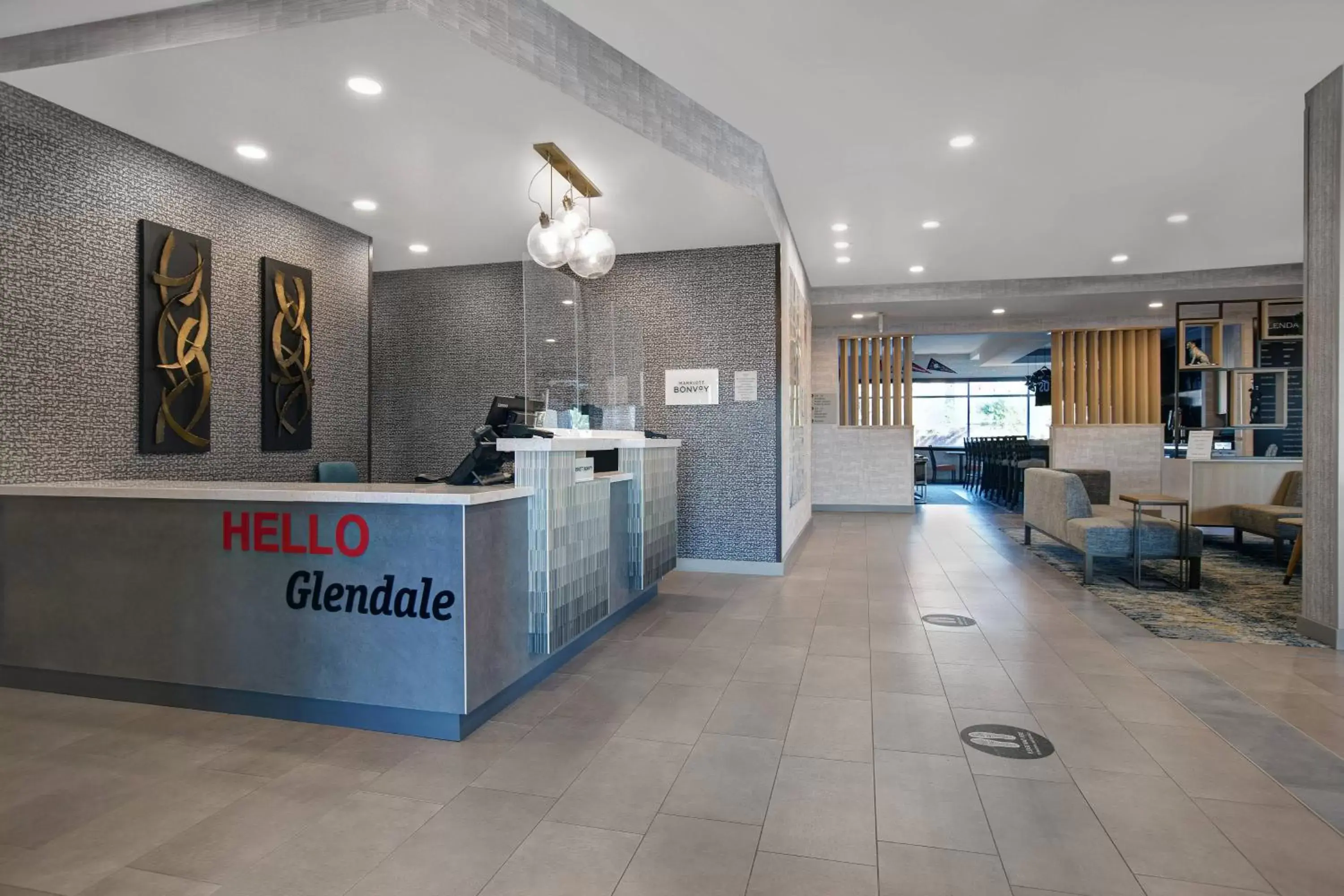 Lobby or reception, Lobby/Reception in TownePlace Suites by Marriott Phoenix Glendale Sports & Entertainment District