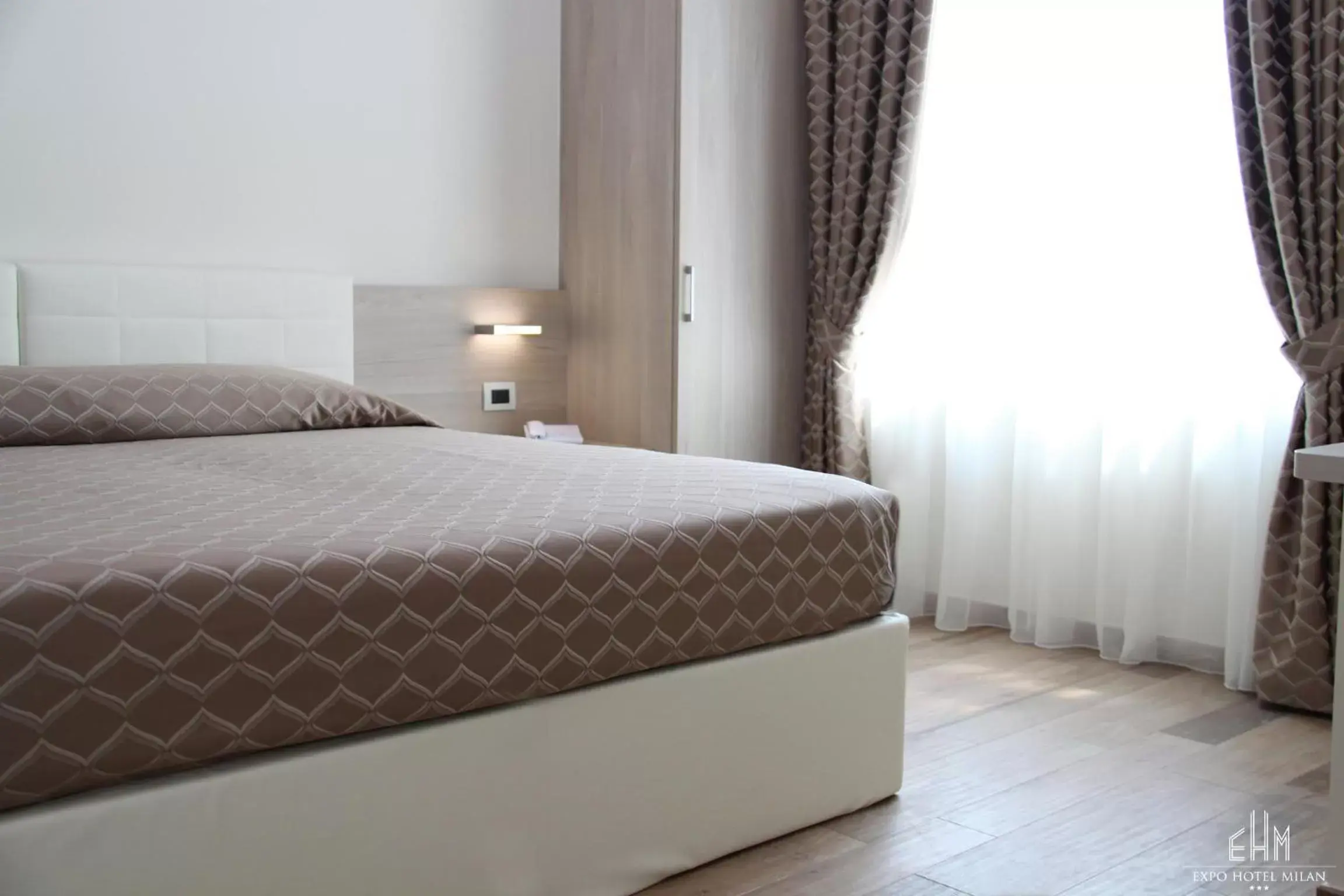 Bedroom, Bed in Expo Hotel Milan