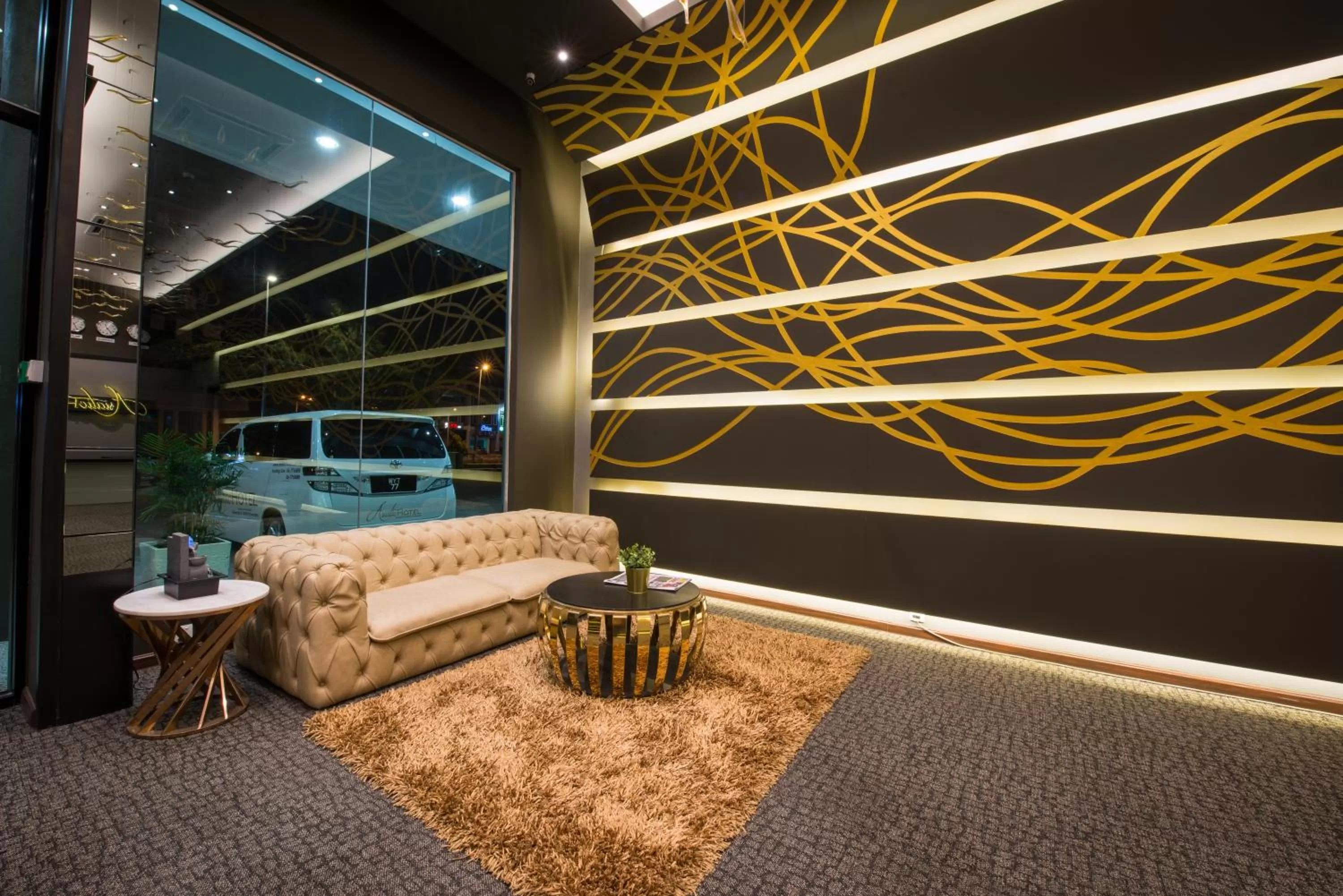 Lobby or reception, Bed in Asiatic Hotel