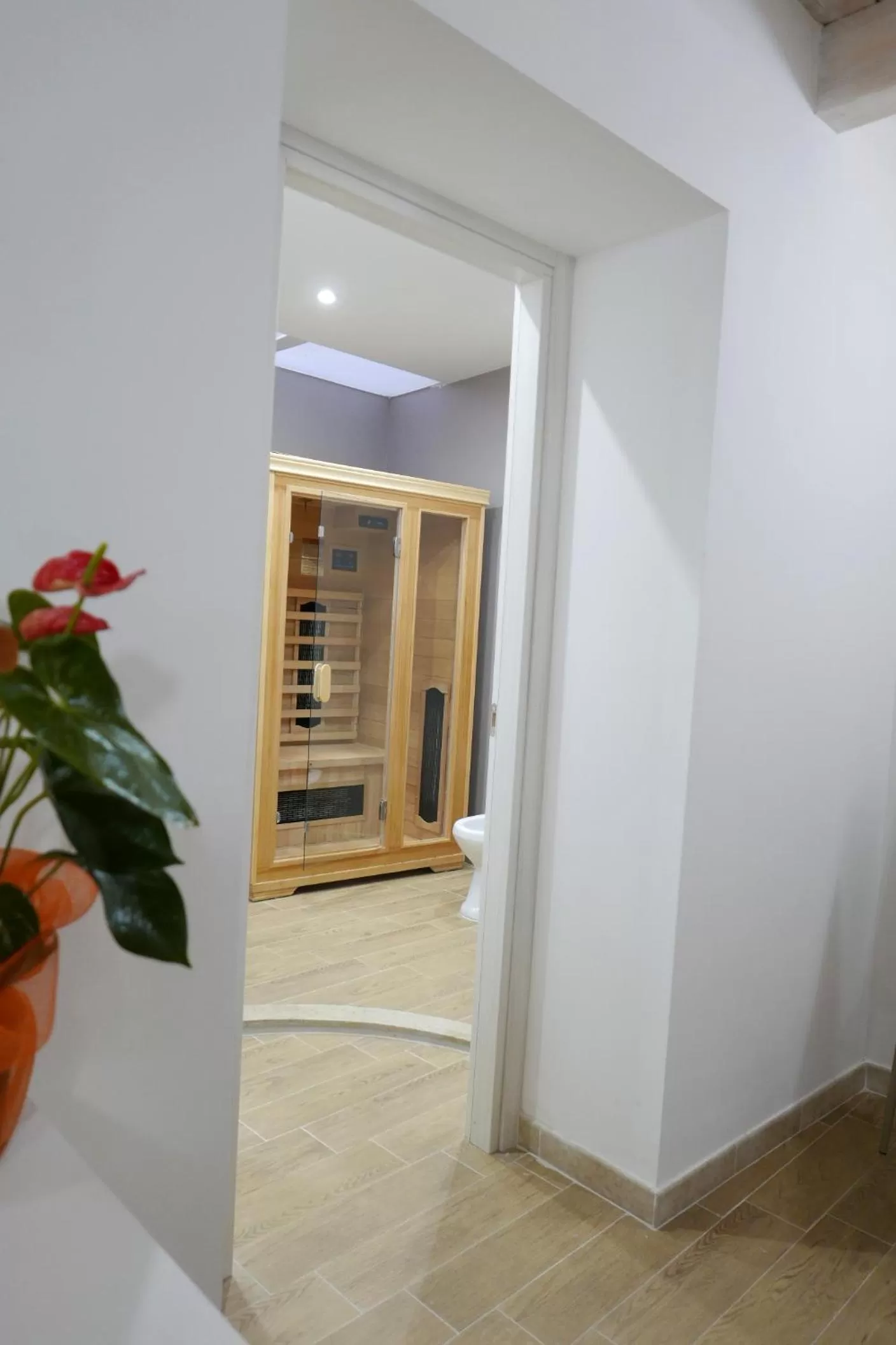 Sauna in Opera Boutique Rooms