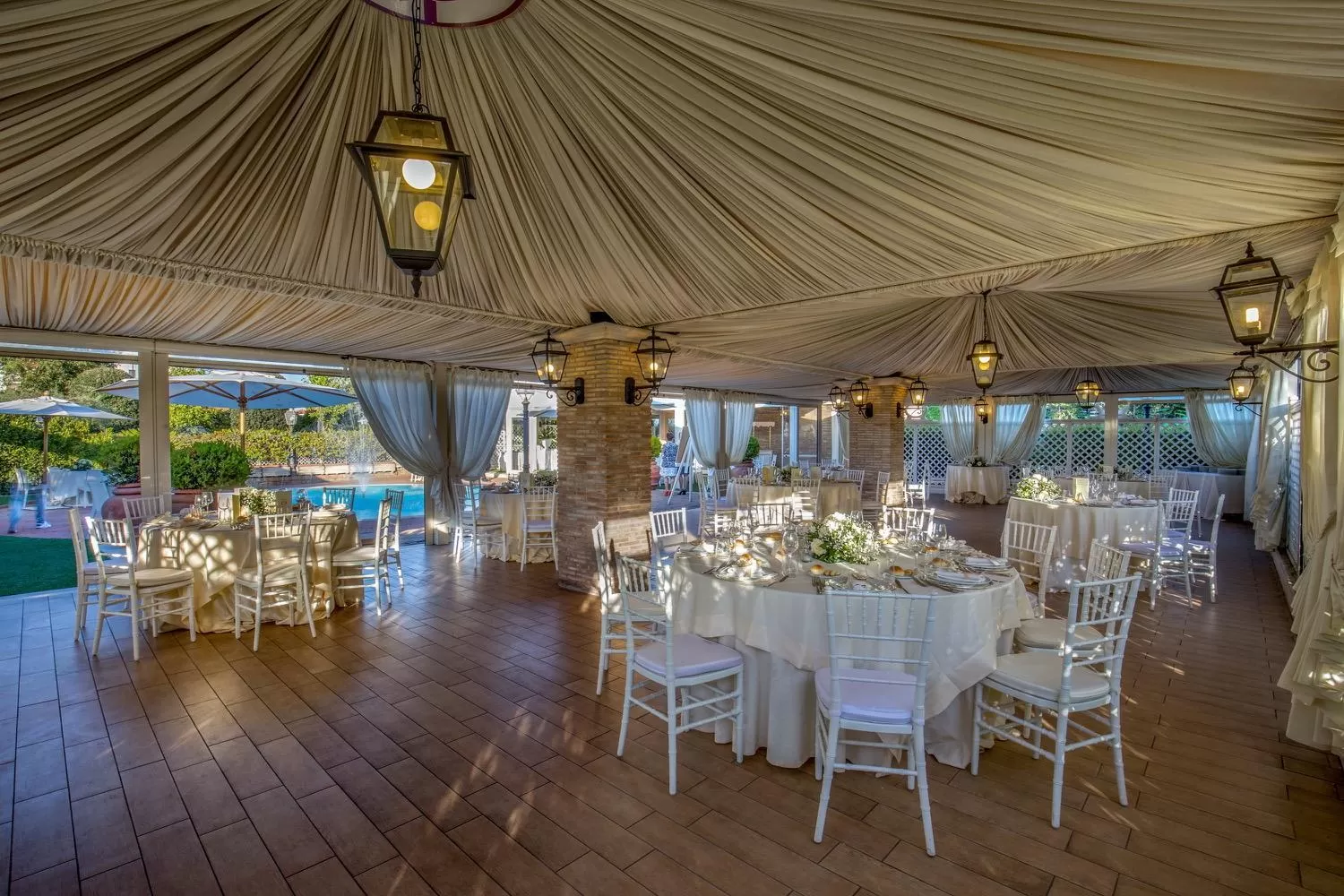 Garden in Hotel Piccolo Borgo