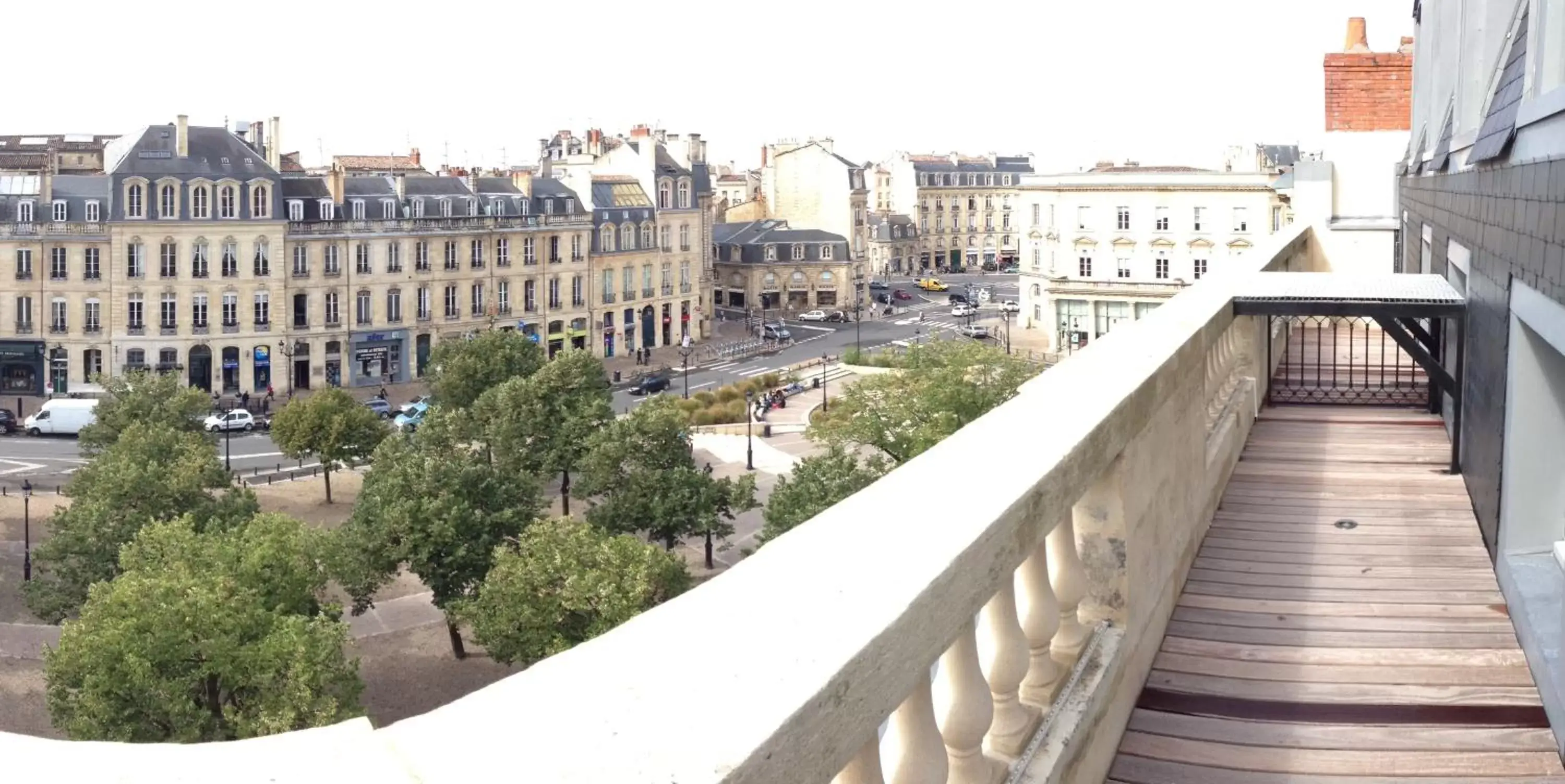 Balcony/Terrace in Hôtel de Sèze & Spa Bordeaux Centre