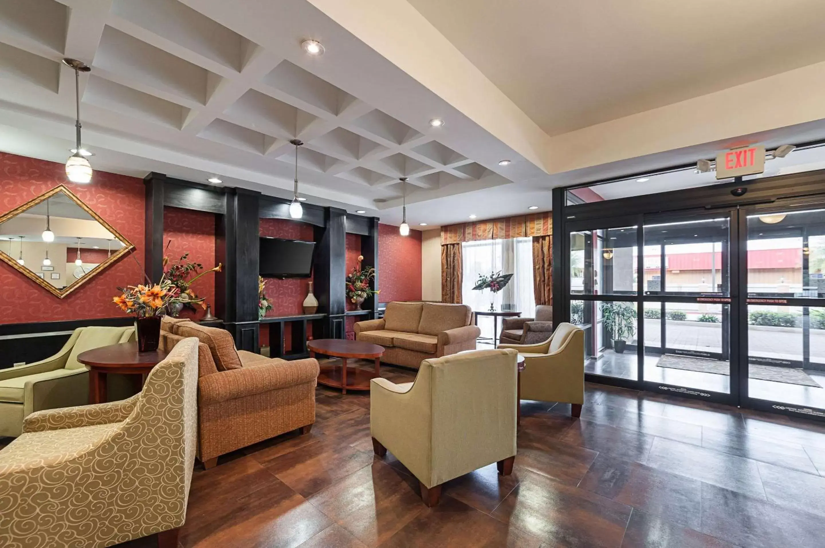 Lobby or reception, Lobby/Reception in Comfort Suites Sulphur - Lake Charles