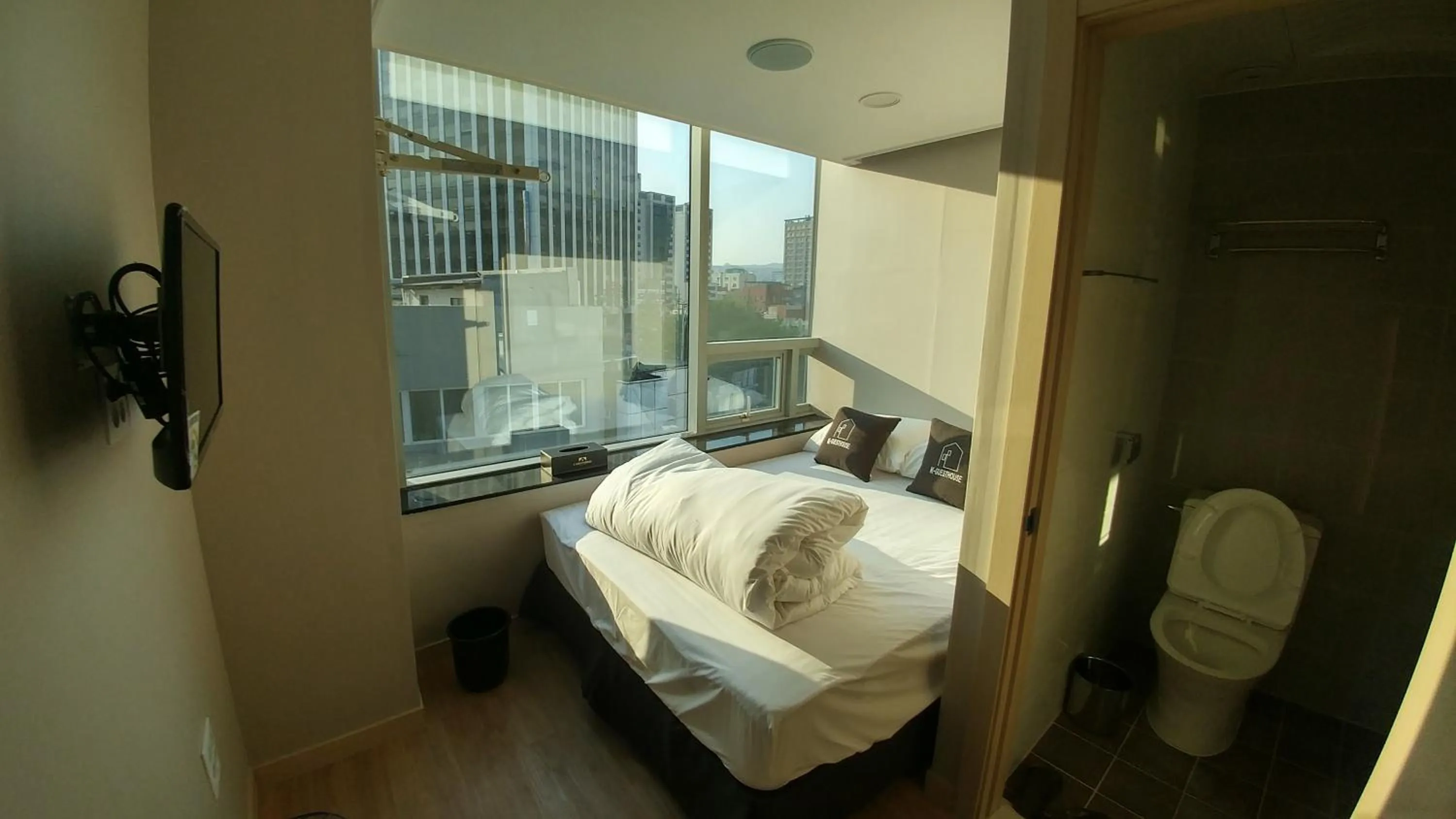 Bedroom, Bed in K-Guesthouse Dongdaemun Premium