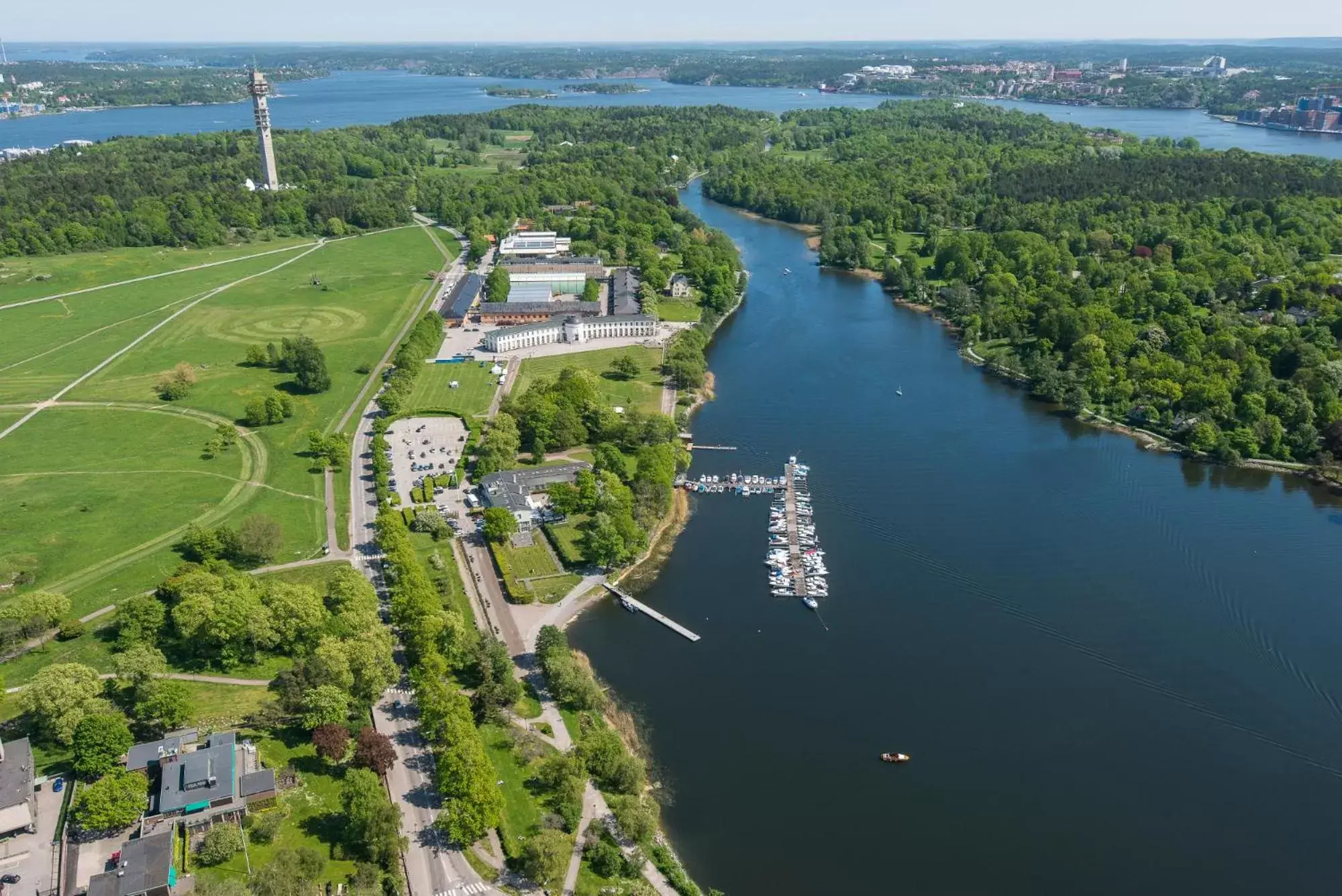 Bird's eye view, Bird's-eye View in Villa Källhagen