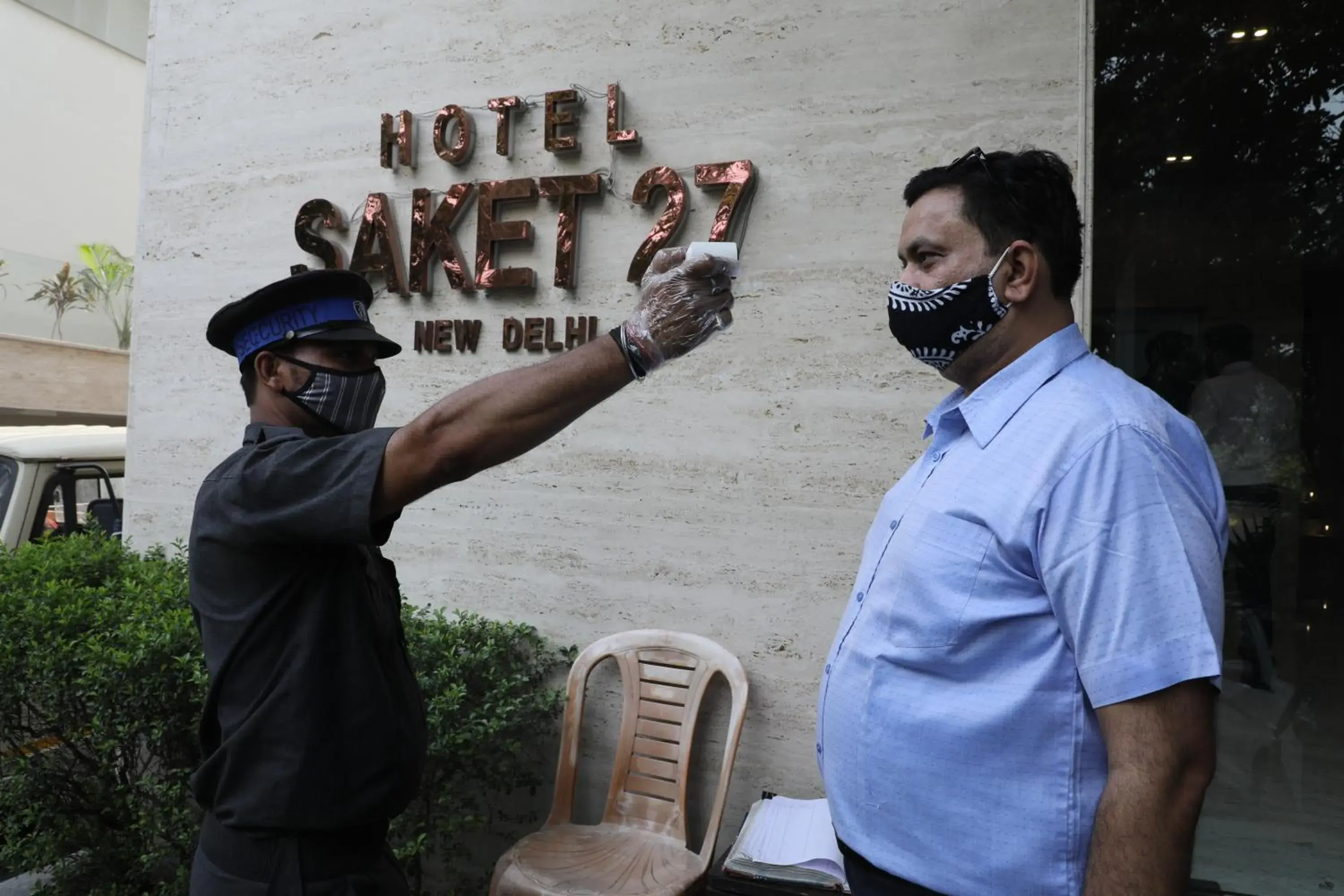 Staff in Hotel Saket 27