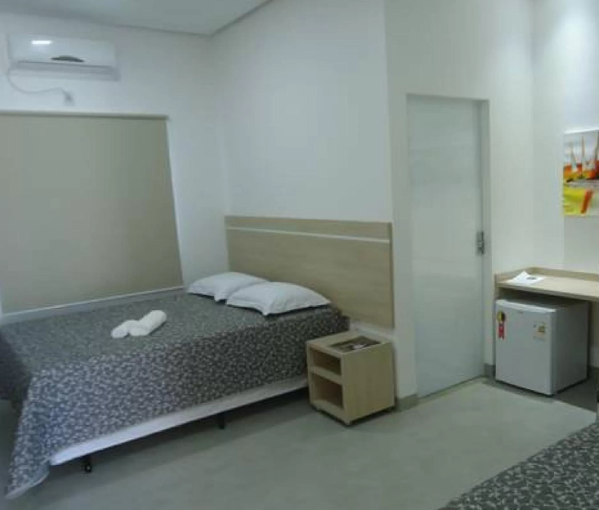 Bed in Hotel Jequitibá