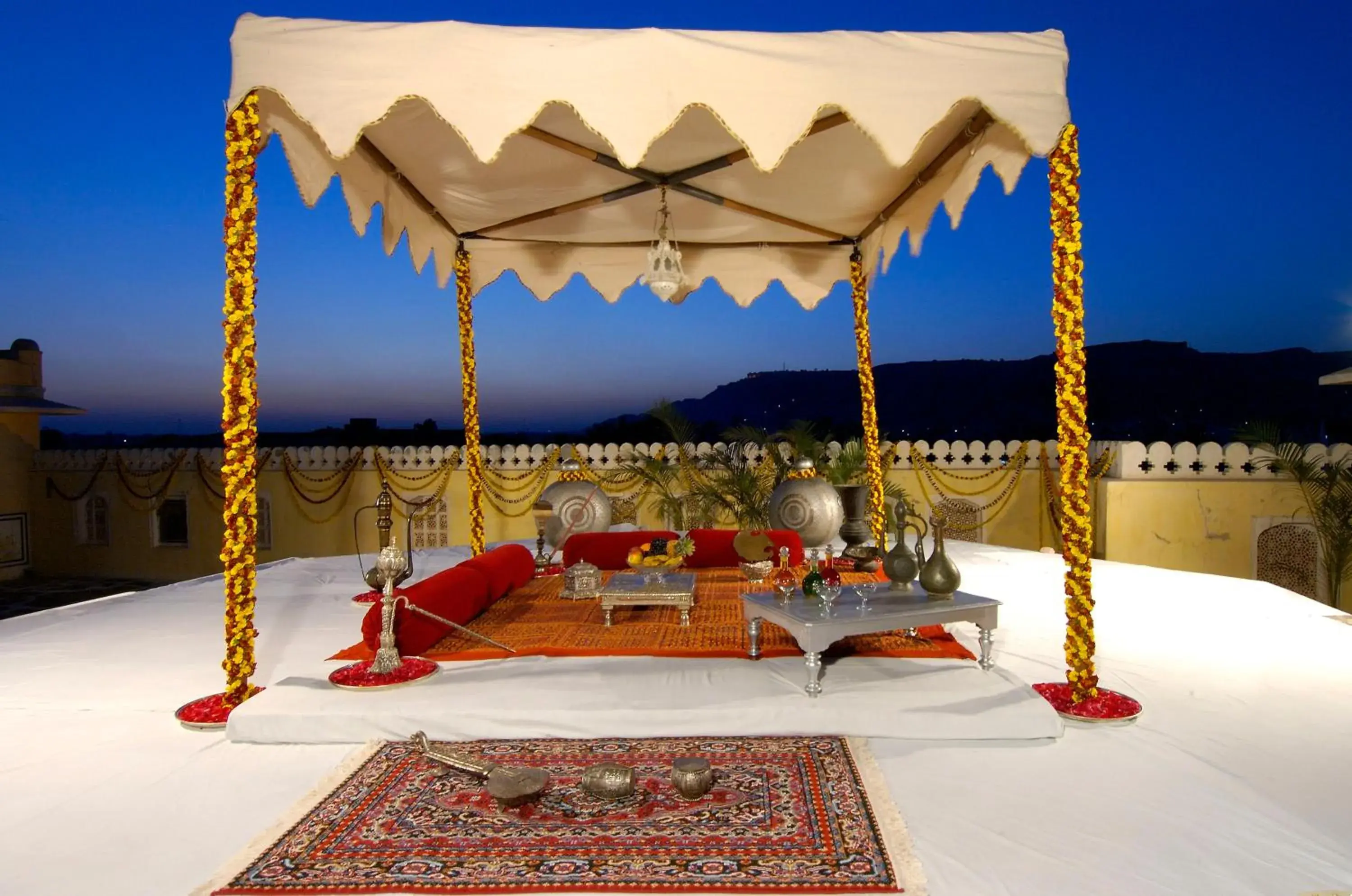 Balcony/Terrace in The Raj Palace (Small Luxury Hotels of the World)