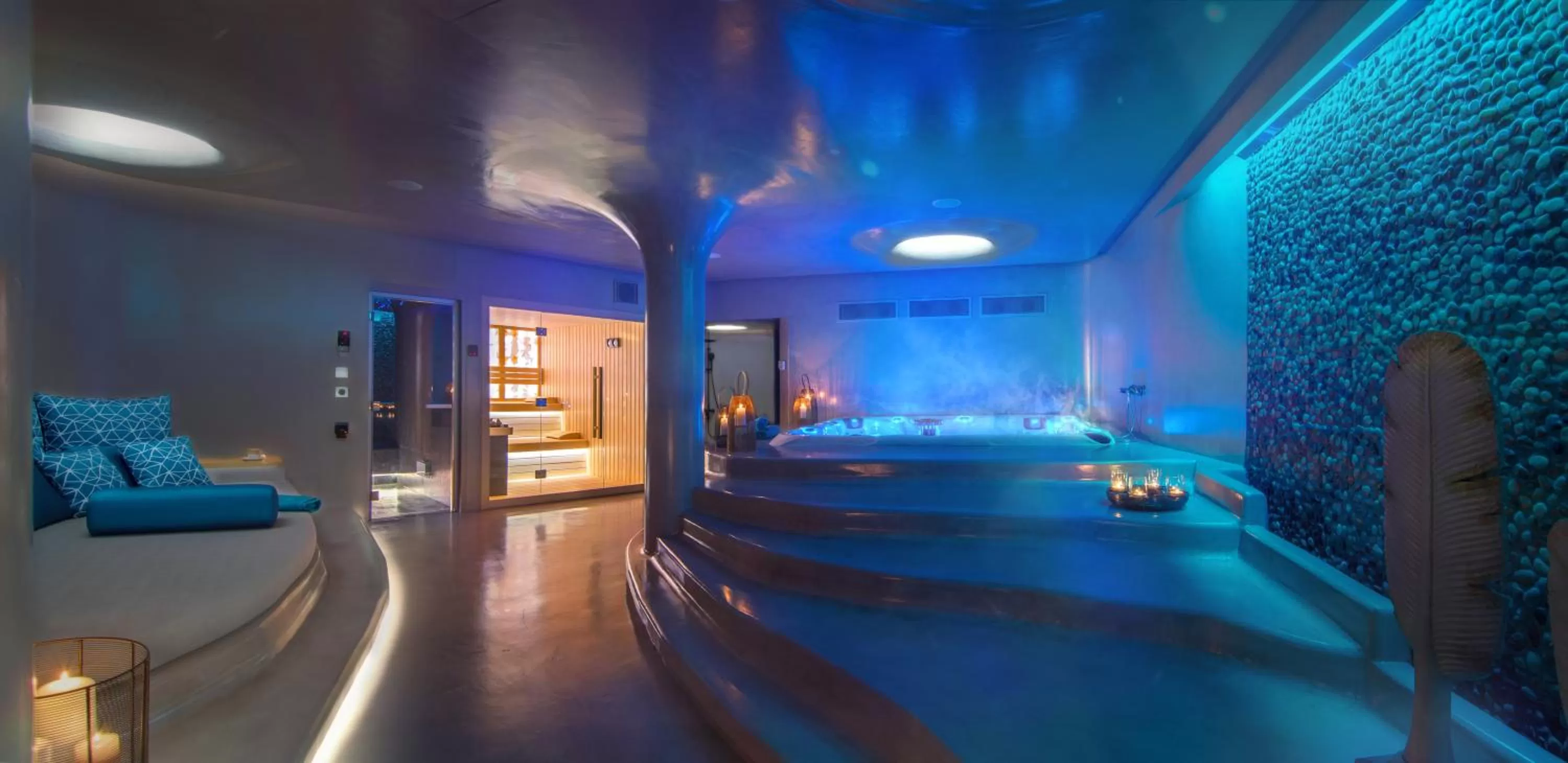 Spa and wellness centre/facilities in AROMA DRYOS SPA & ECO Hotel