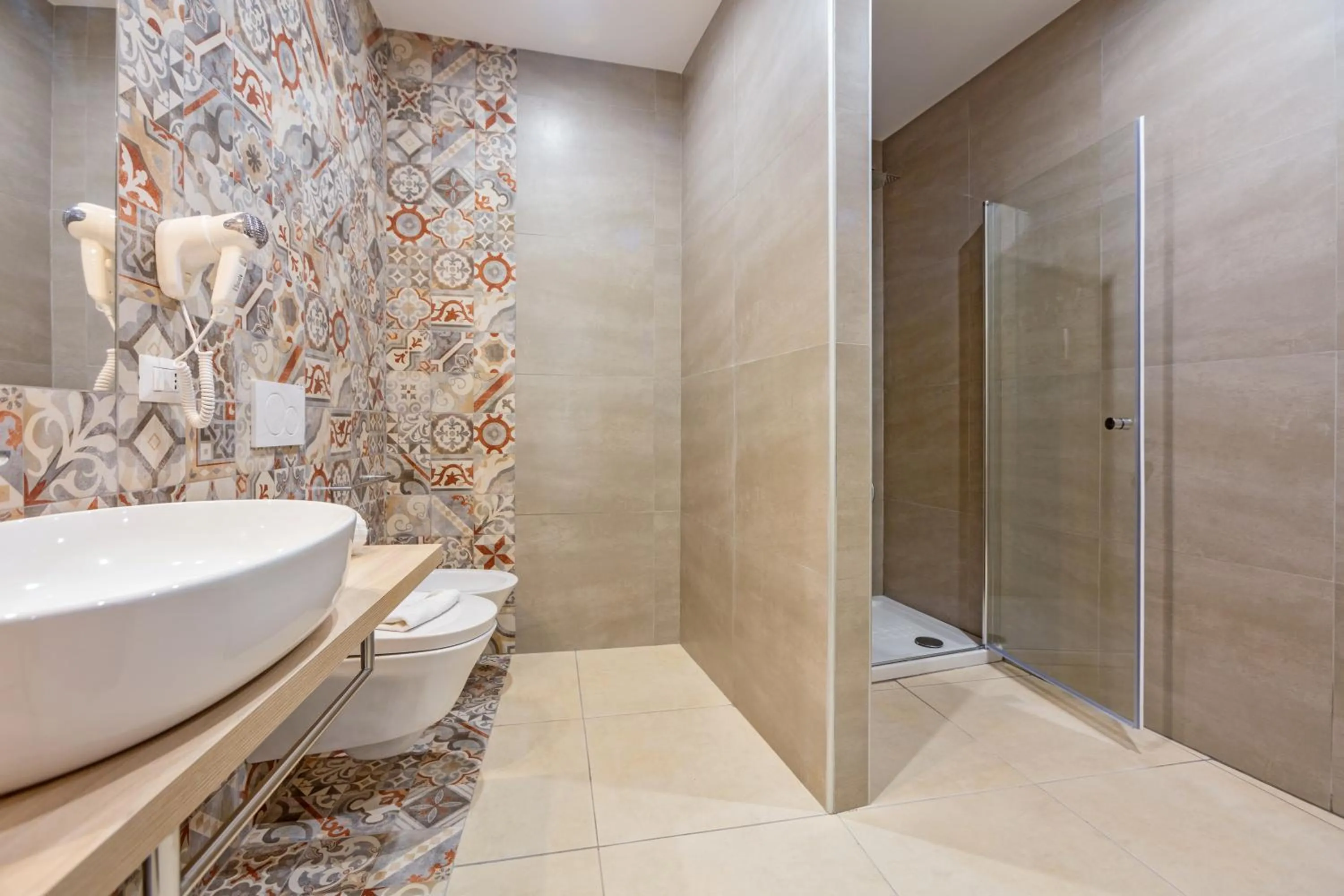 Bathroom in San Giorgio Palace Hotel Ragusa Ibla