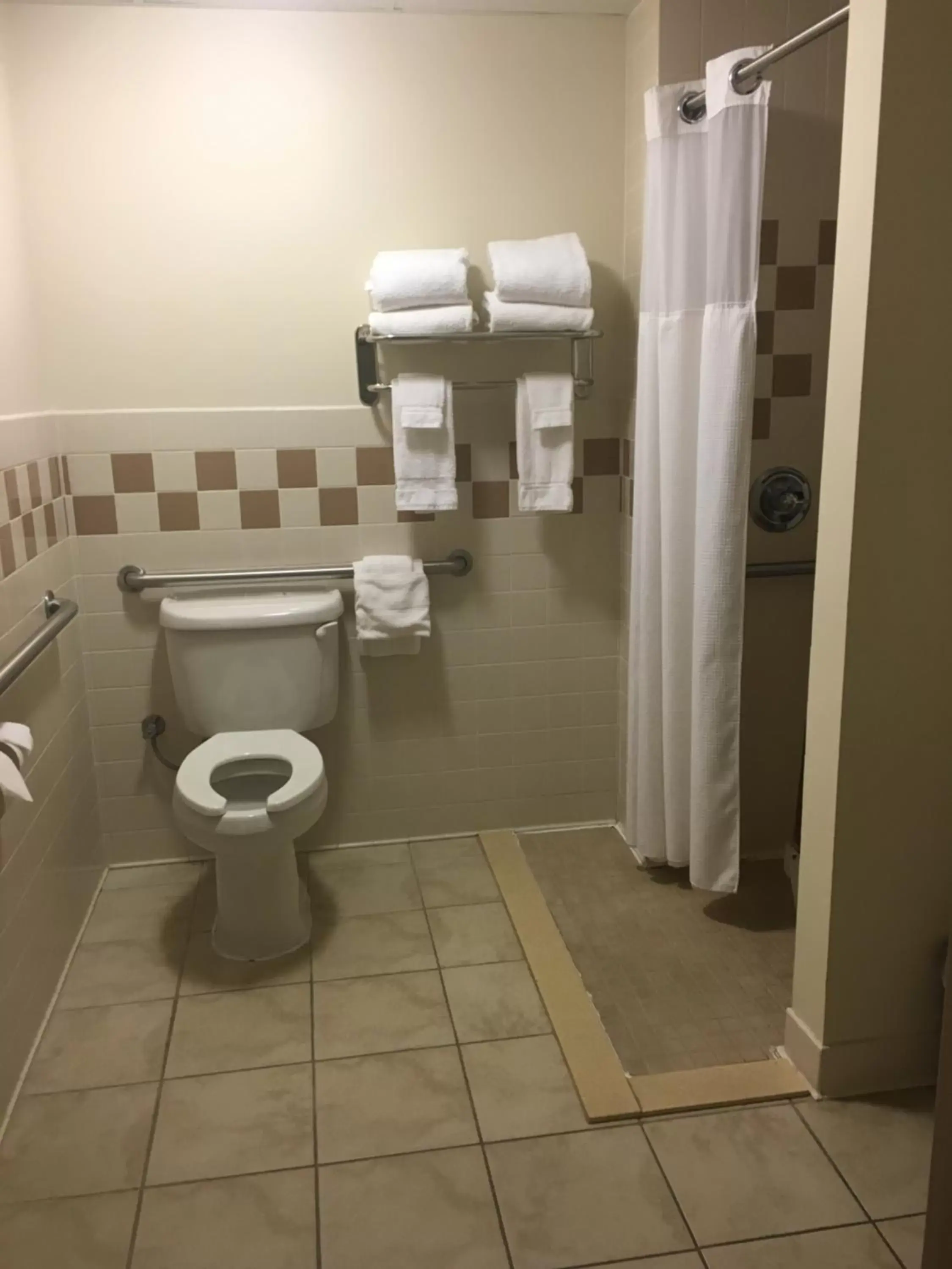 Bathroom in AmericInn by Wyndham Monmouth