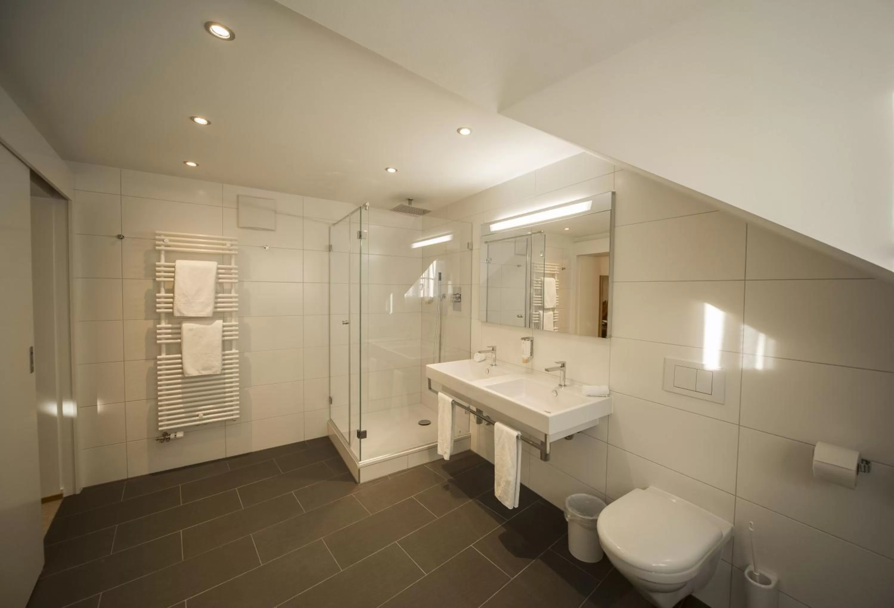 Bathroom in Central City Hotel Rochat