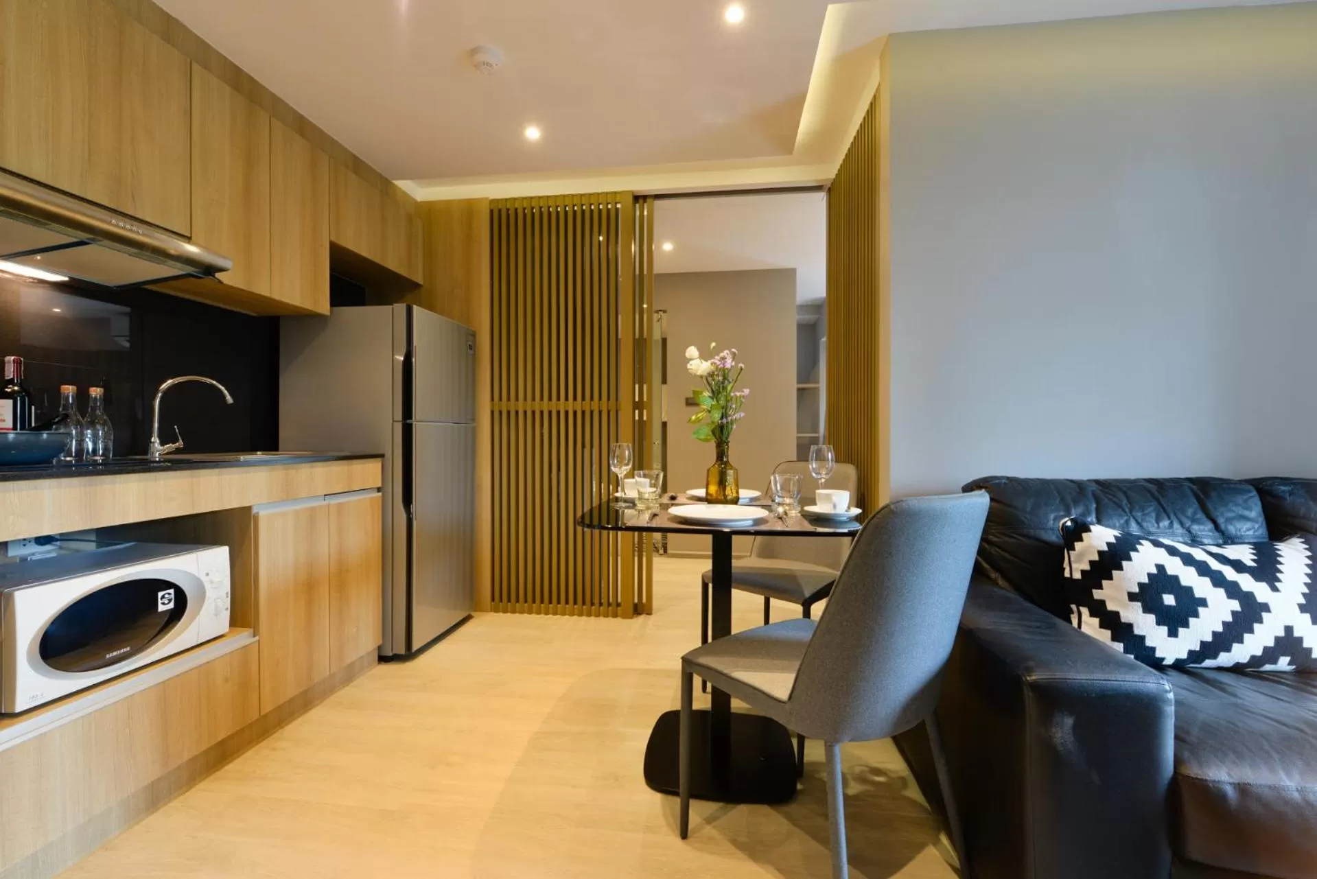 Living room in Aspira Tropical Residence Thong Lor