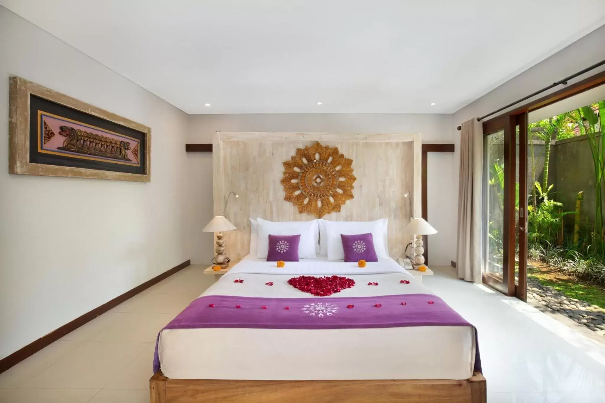 Bed in Dedary Resort Ubud by Ini Vie Hospitality