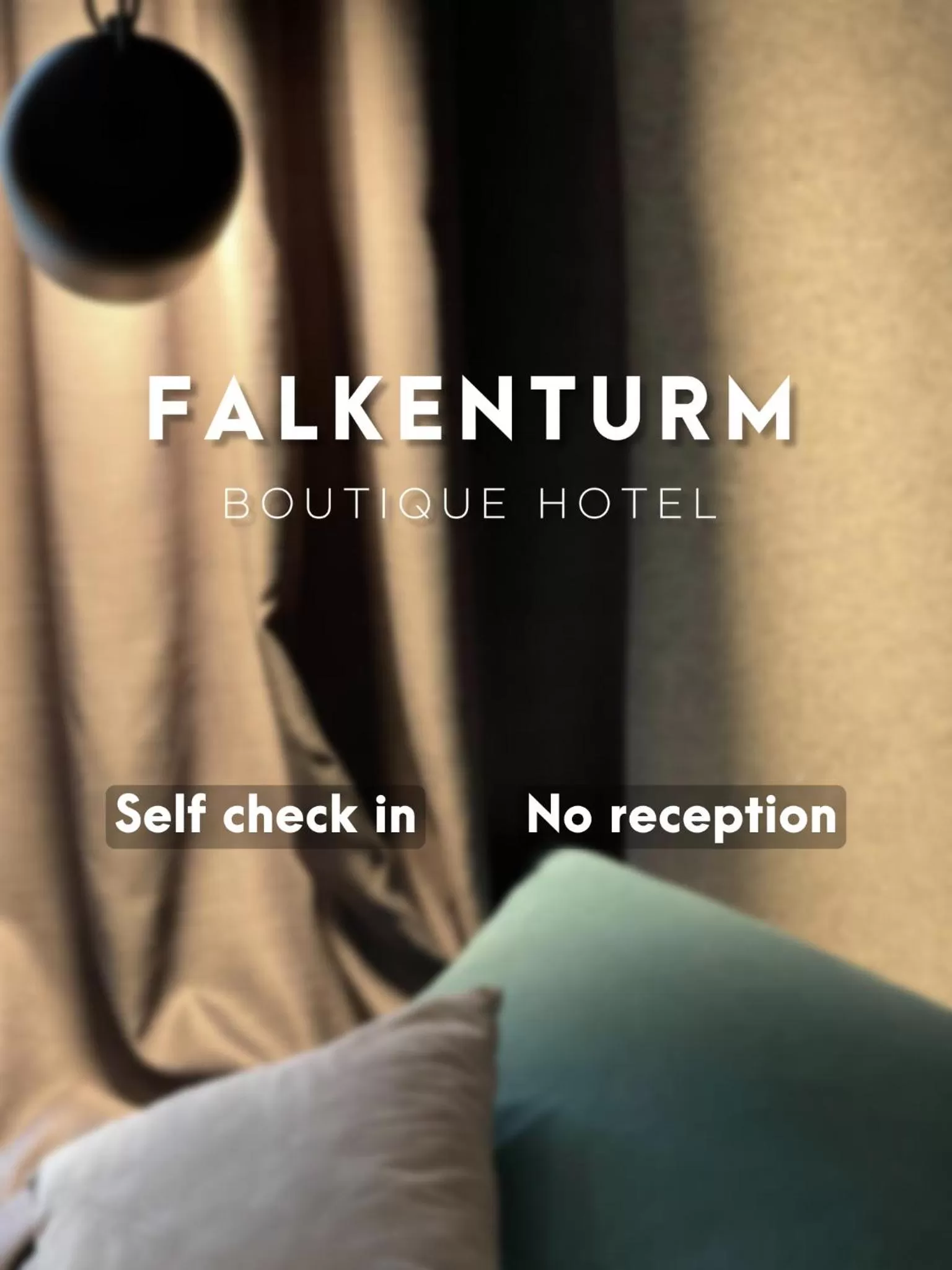 Logo/Certificate/Sign in Hotel Falkenturm