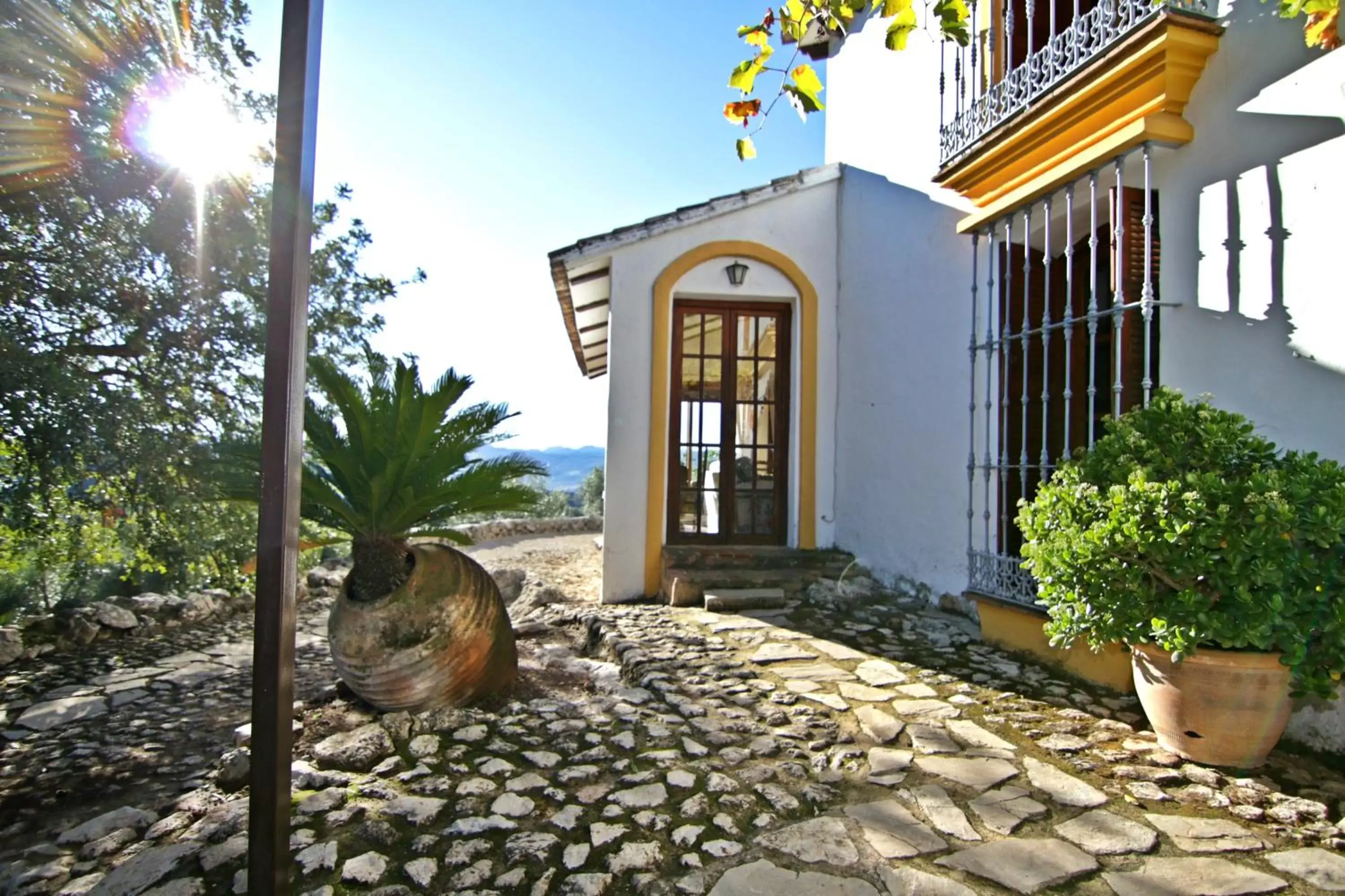 Patio in Casas Rurales Los Algarrobales