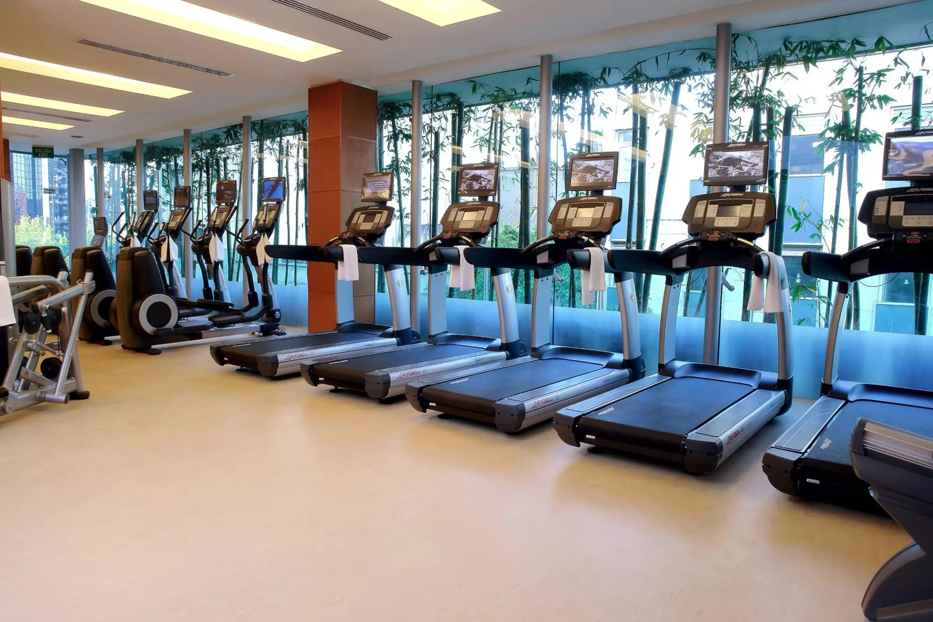 Fitness centre/facilities, Fitness Center/Facilities in Mexico City Marriott Reforma Hotel