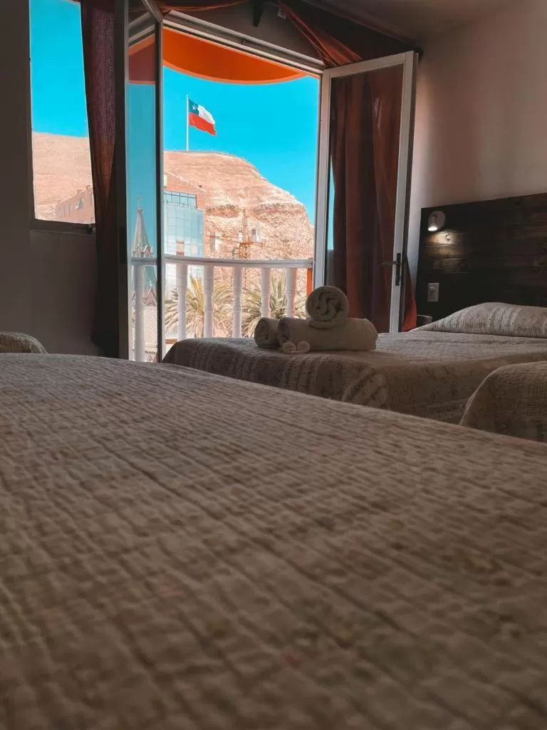 Bed in Hotel Plaza Colon