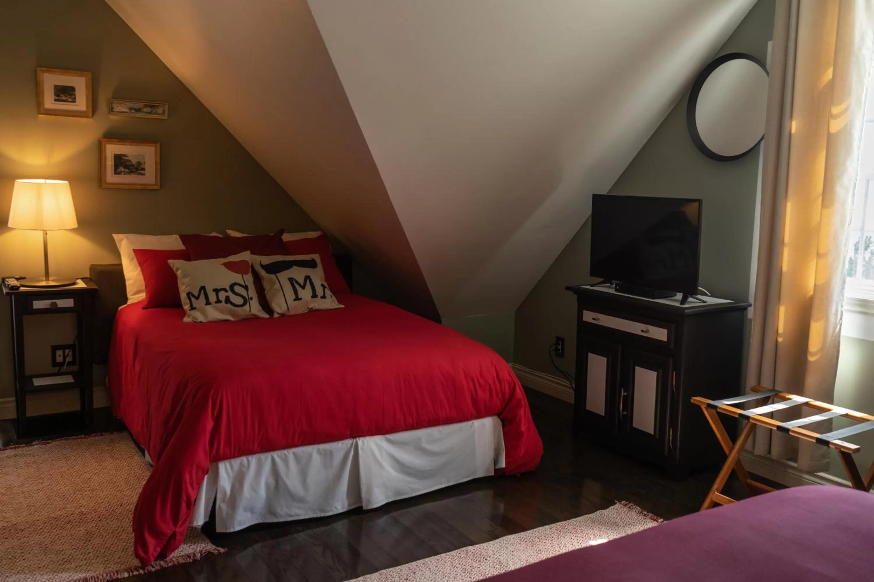 Bed in Gîte Nature et Pinceaux