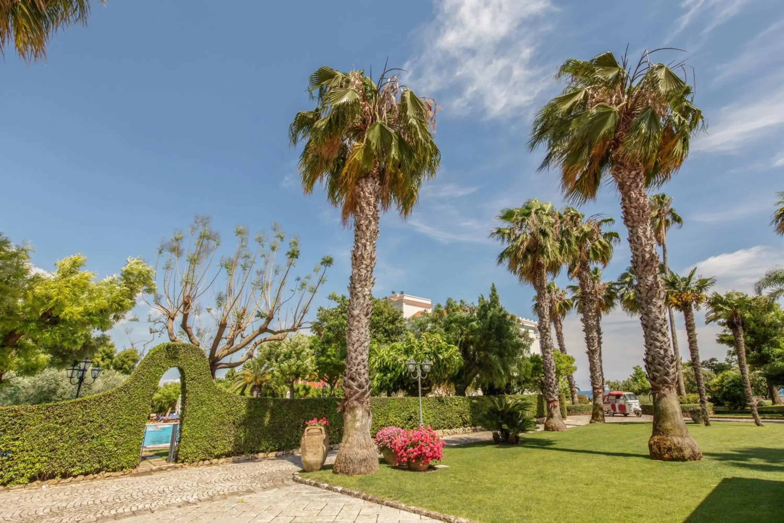 Garden in Villa Irlanda Grand Hotel