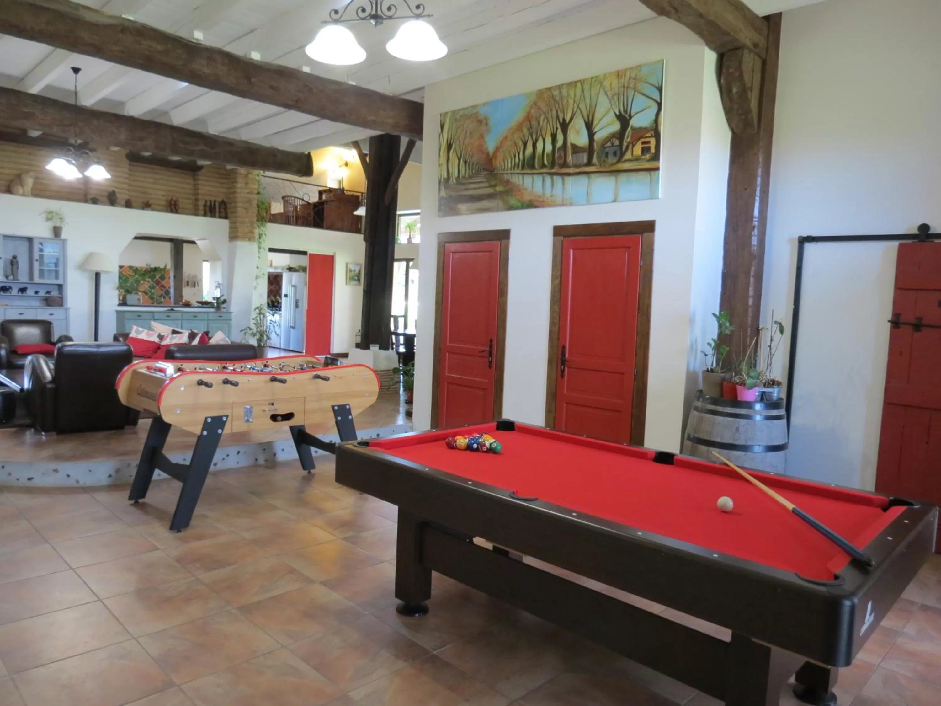 Billiard in Les Terrasses des Mimosas