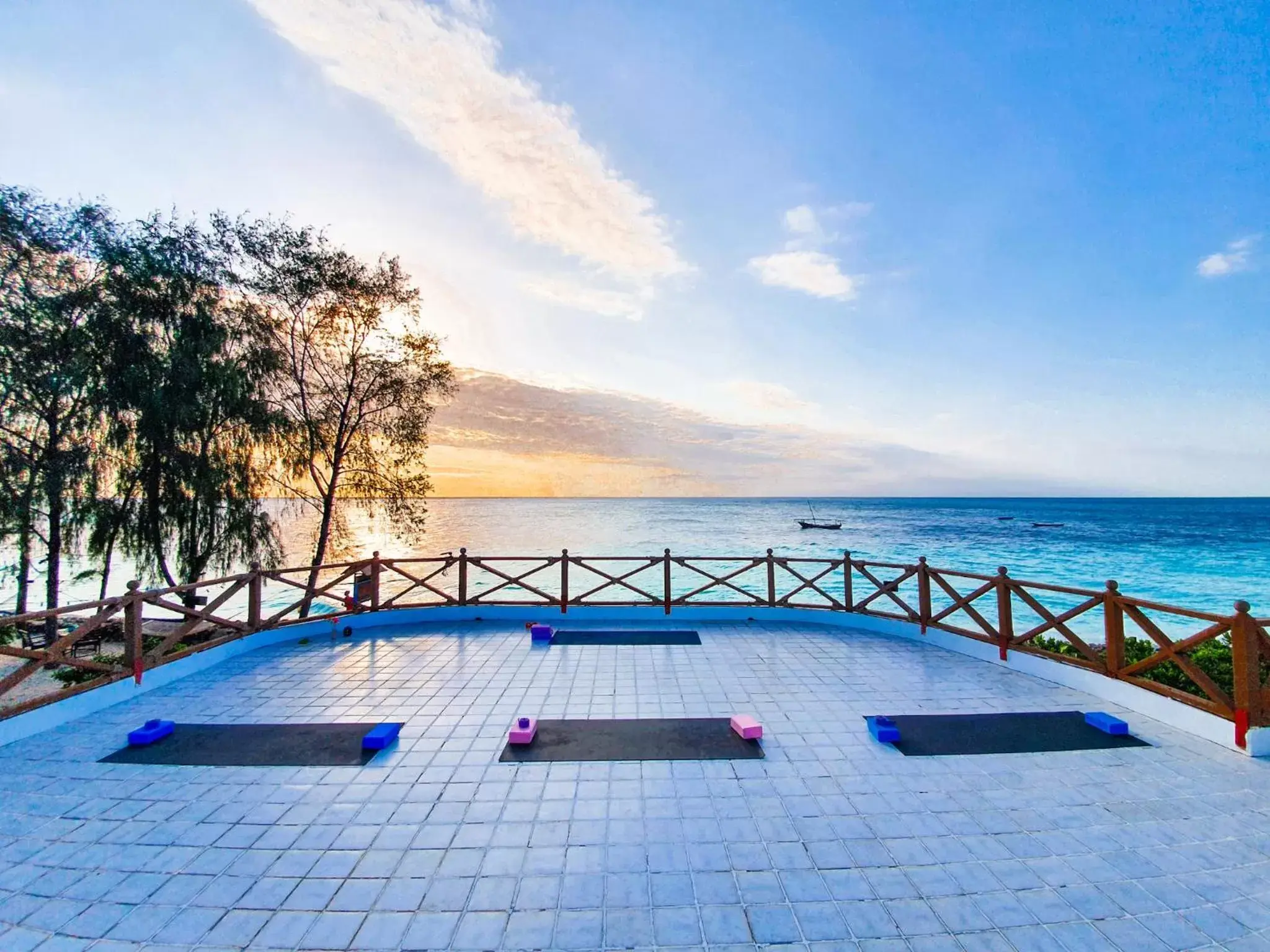 Sea view, Swimming Pool in Flame Tree Cottages