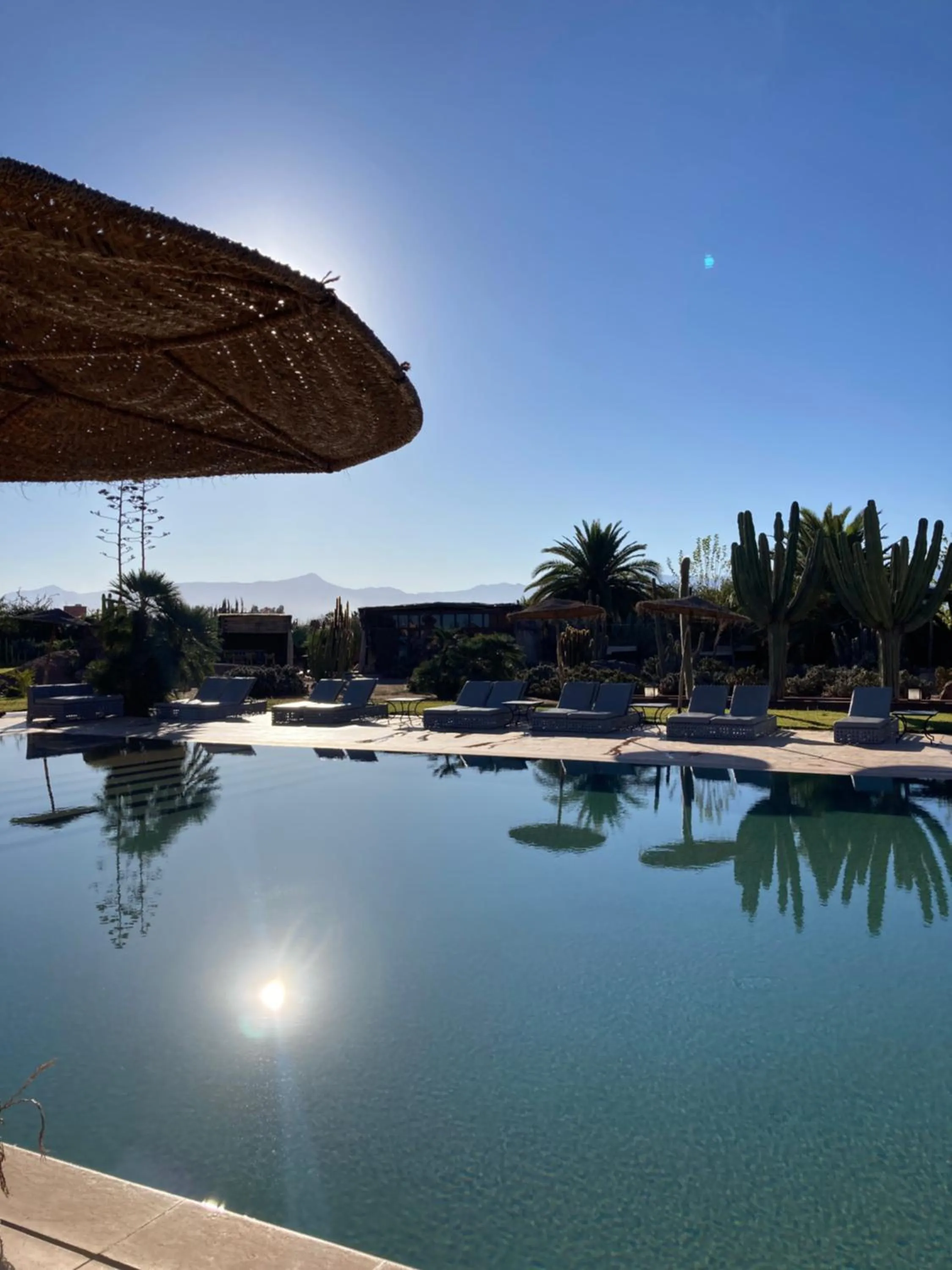 Swimming pool in Fellah Hotel