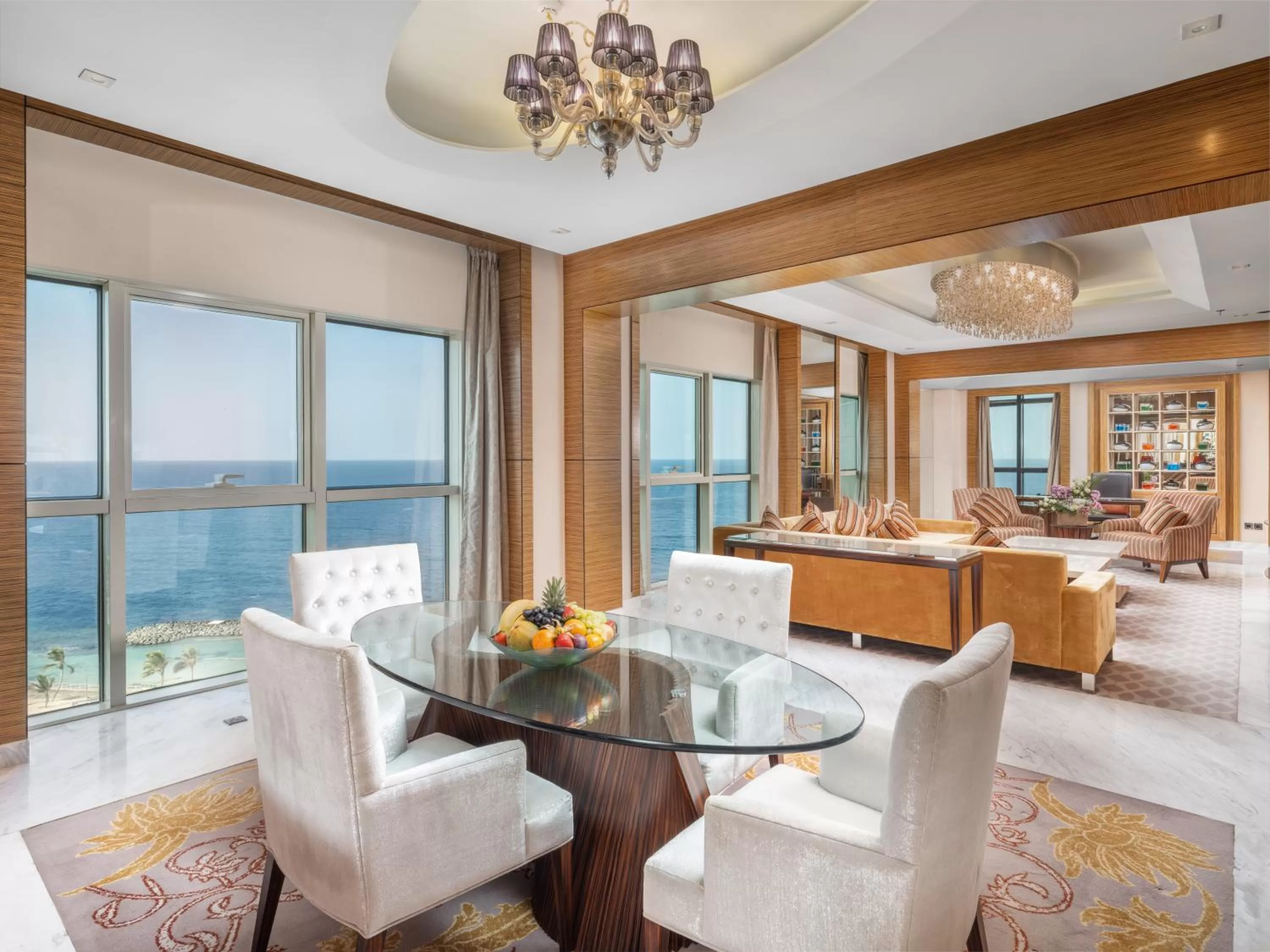 Living room in The Venue Jeddah Corniche