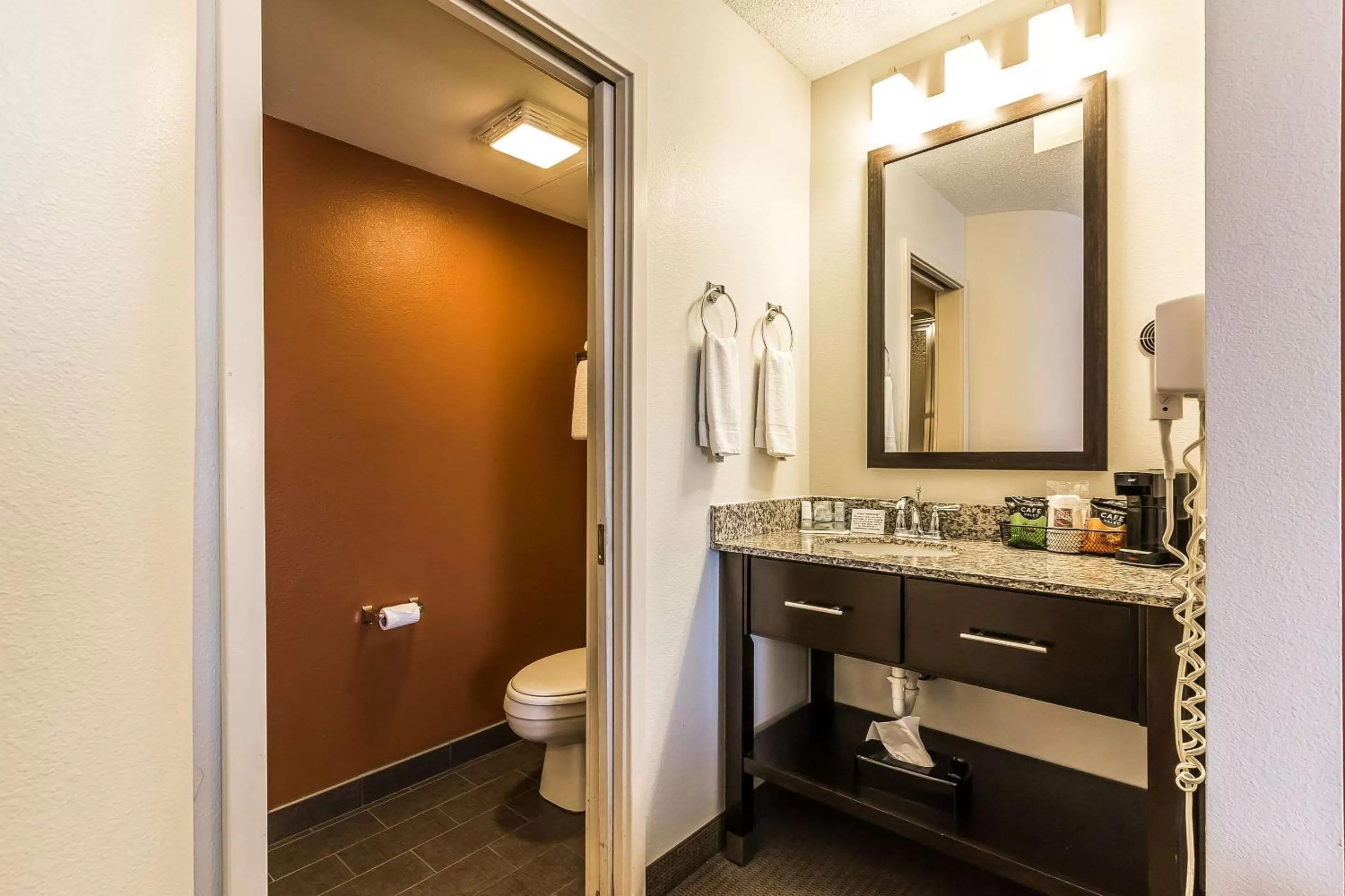 Bathroom in Sleep Inn Springfield South I60 near Medical District