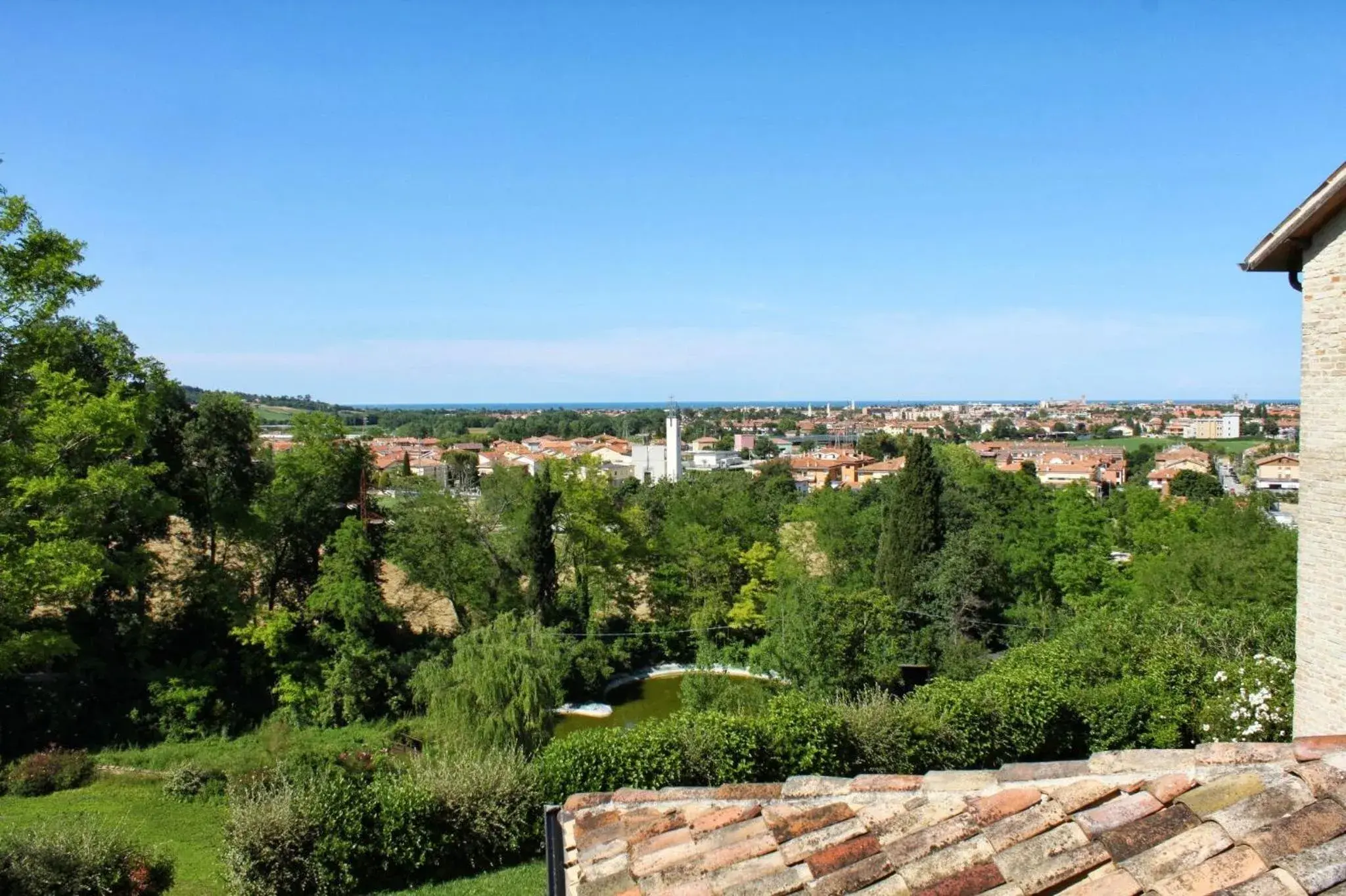 View (from property/room) in Castello Montegiove