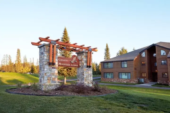 Property logo or sign, Property Building in Grouse Mountain Lodge