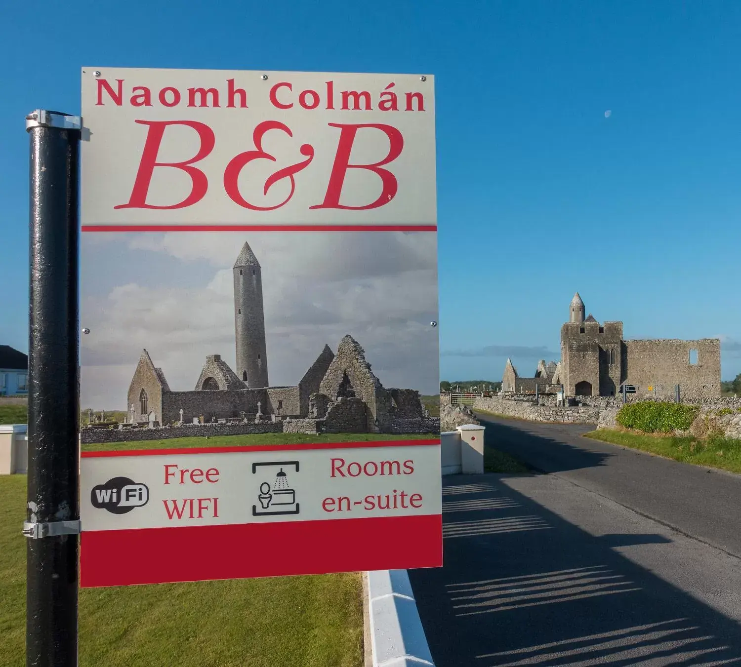 Property Logo/Sign in Naomh Colman B&B