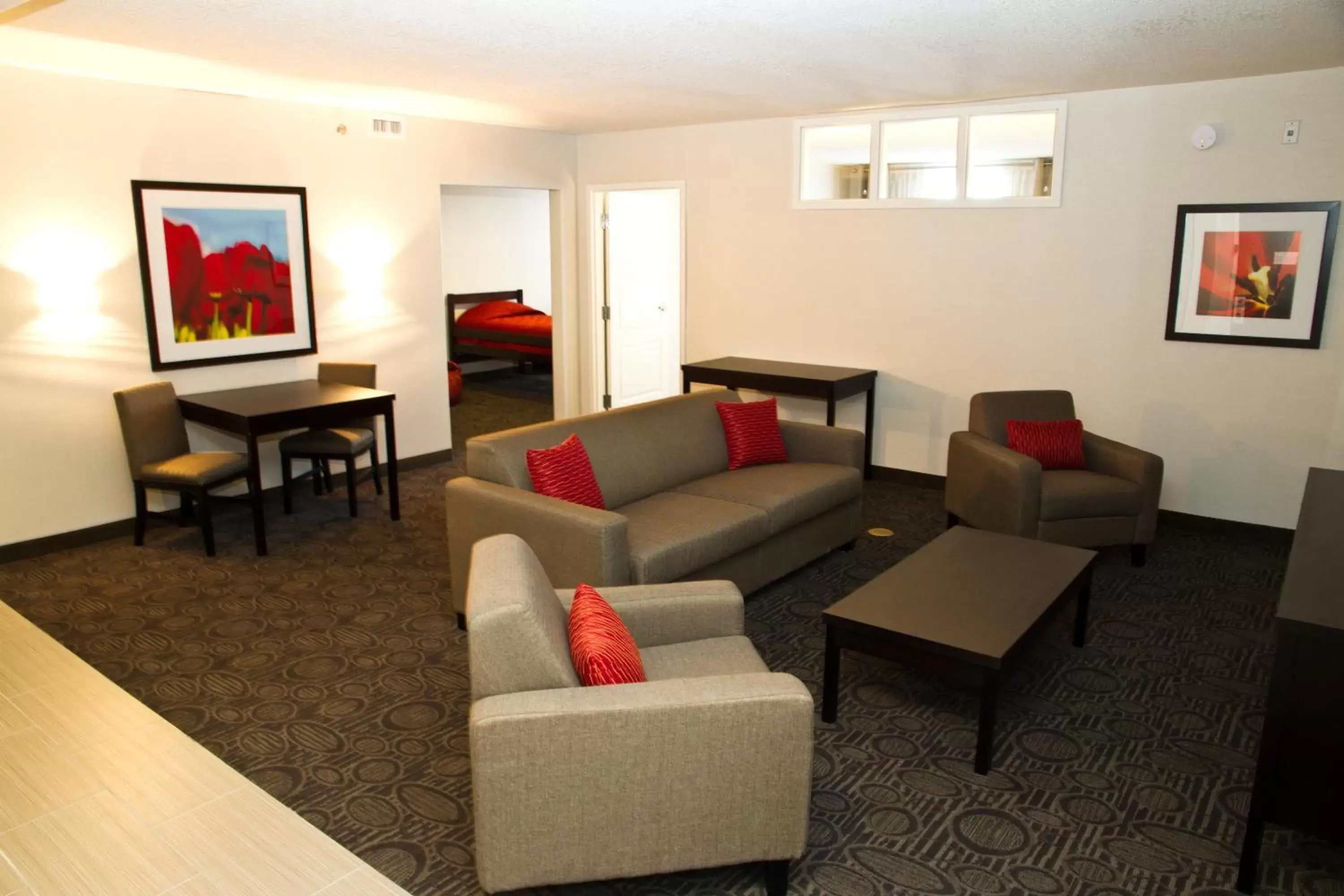 Photo of the whole room, Seating Area in Holiday Inn Hotel & Suites Red Deer, an IHG Hotel
