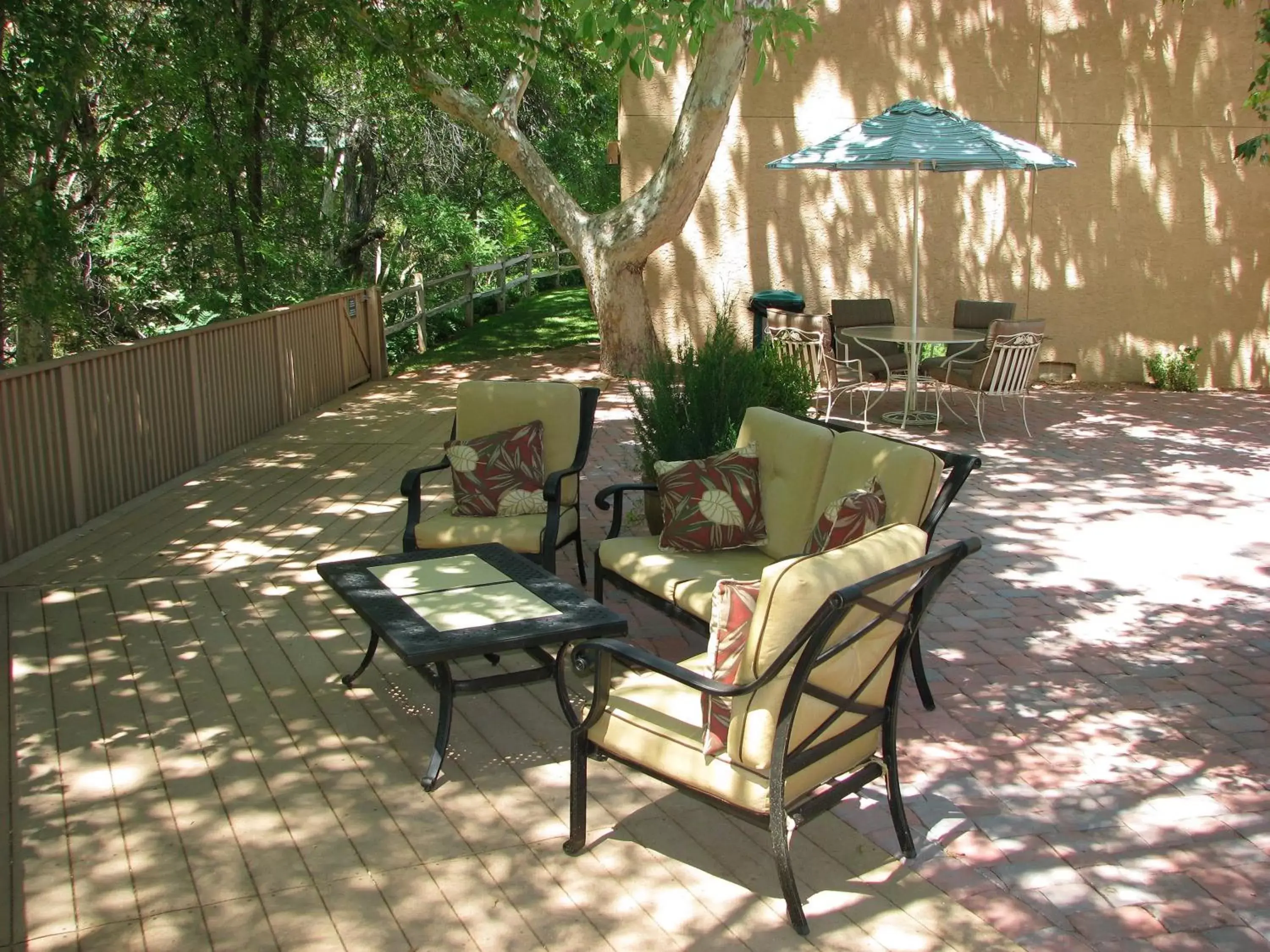 Patio in Villas at Poco Diablo, a VRI resort