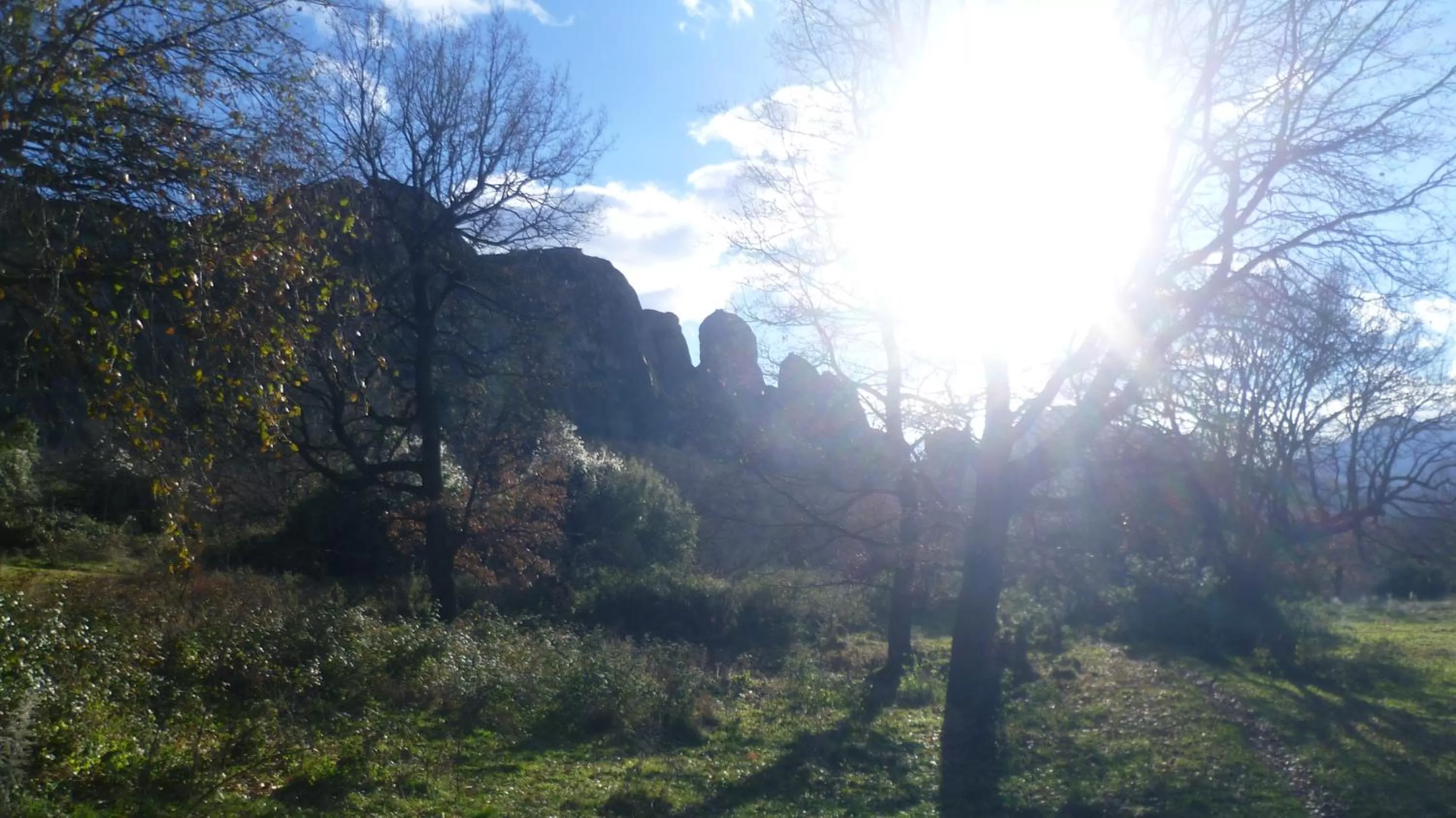 Natural landscape in Hotel Meteoritis