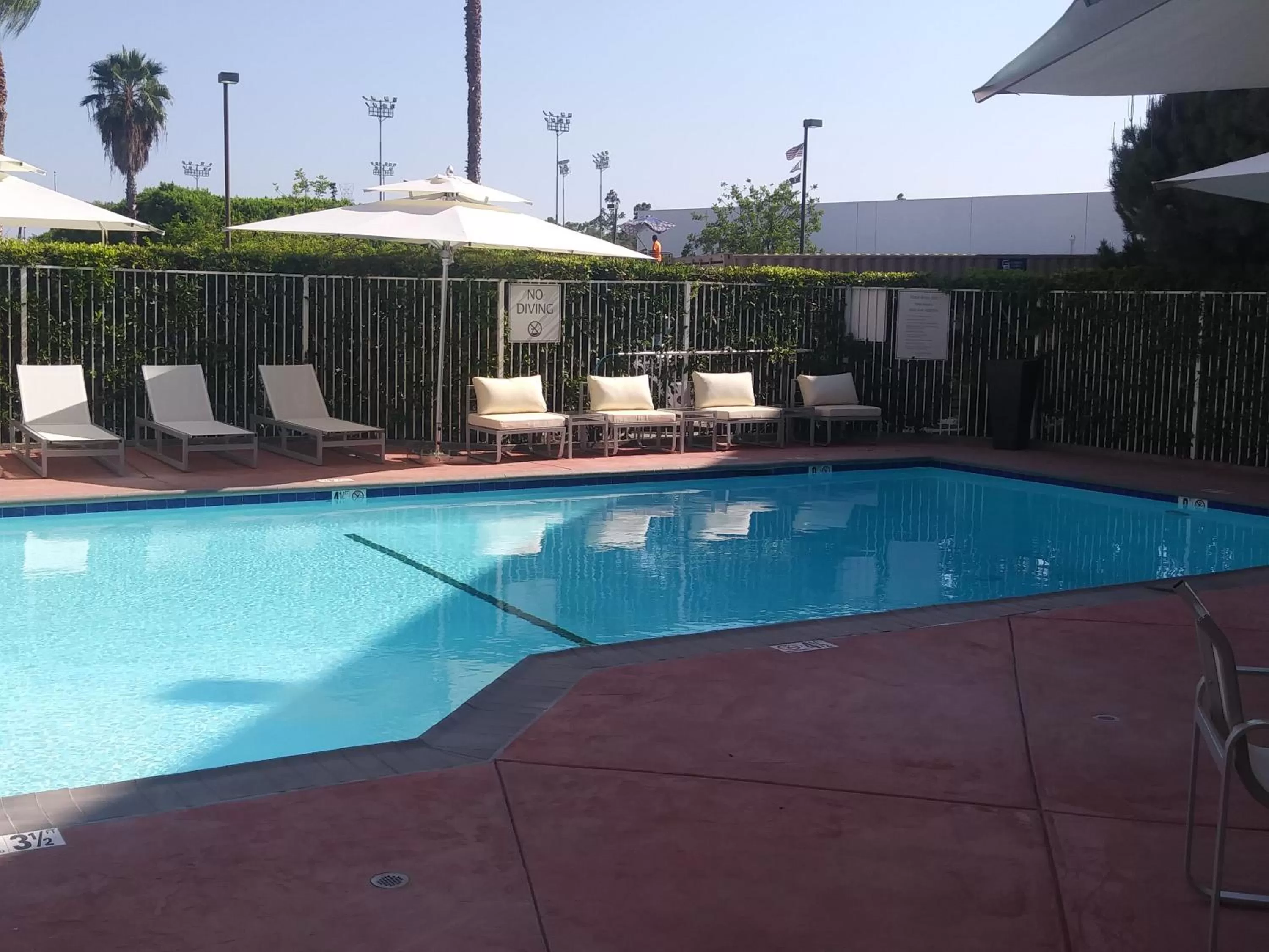 Swimming pool in Best Western Plus Commerce Hotel