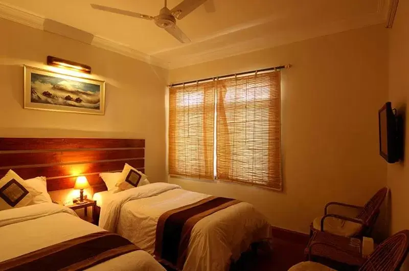 Bedroom, Bed in Hotel ThorongLa Thamel Bedroom, Bed in Hotel ThorongLa Thamel