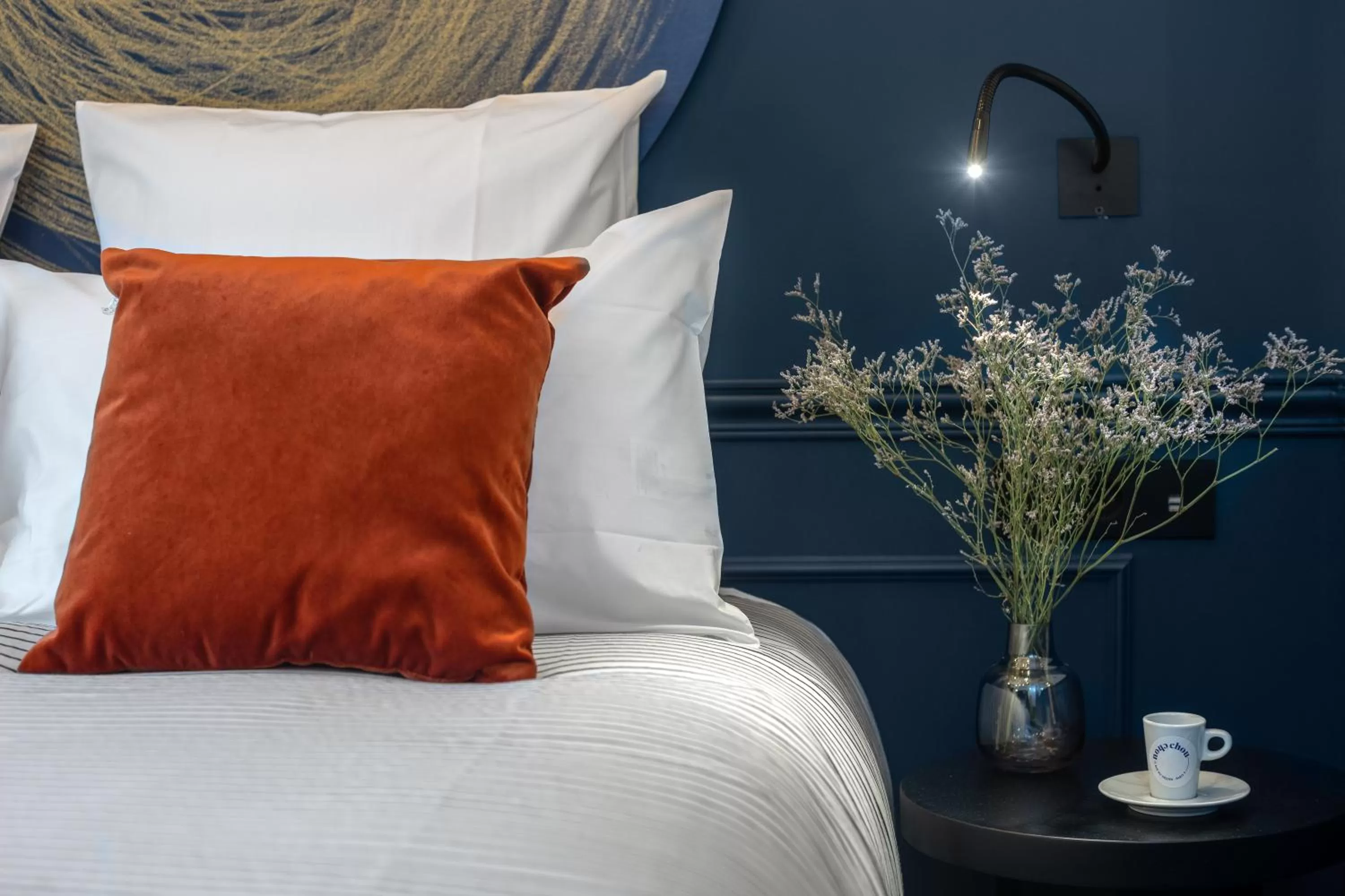 Decorative detail, Bed in Chouchou Hotel