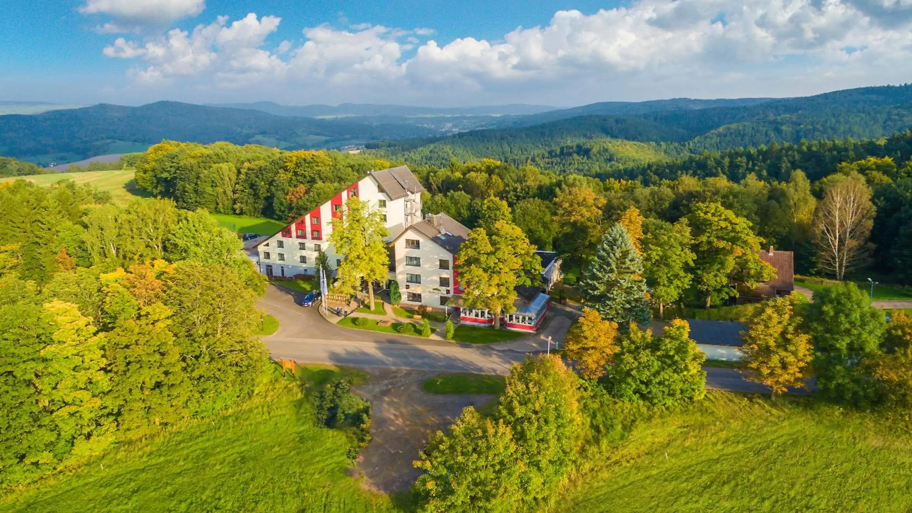 Bird's eye view in Akzent Aktiv & Vital Hotel Thüringen