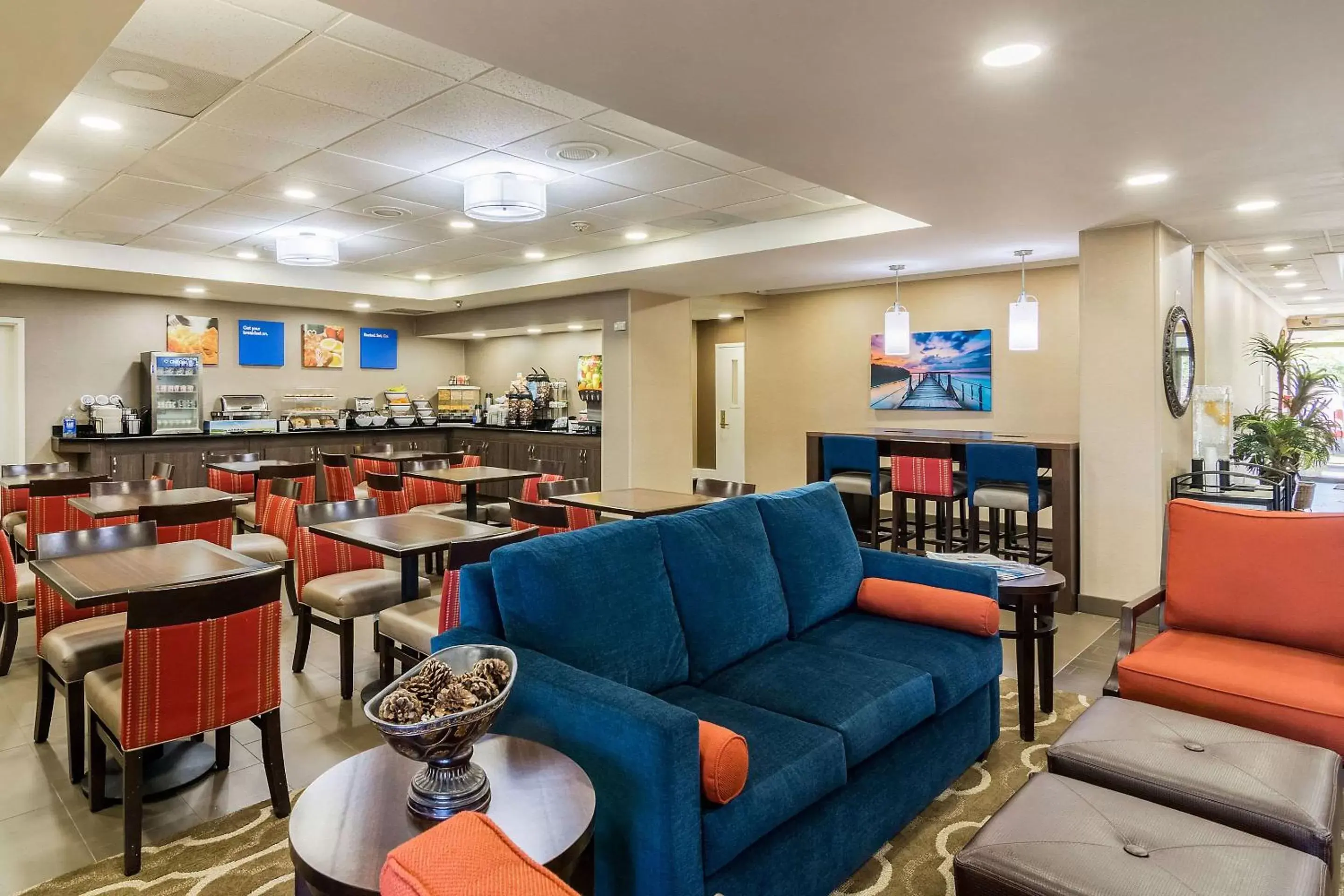 Lobby or reception in Comfort Inn Pensacola - University Area